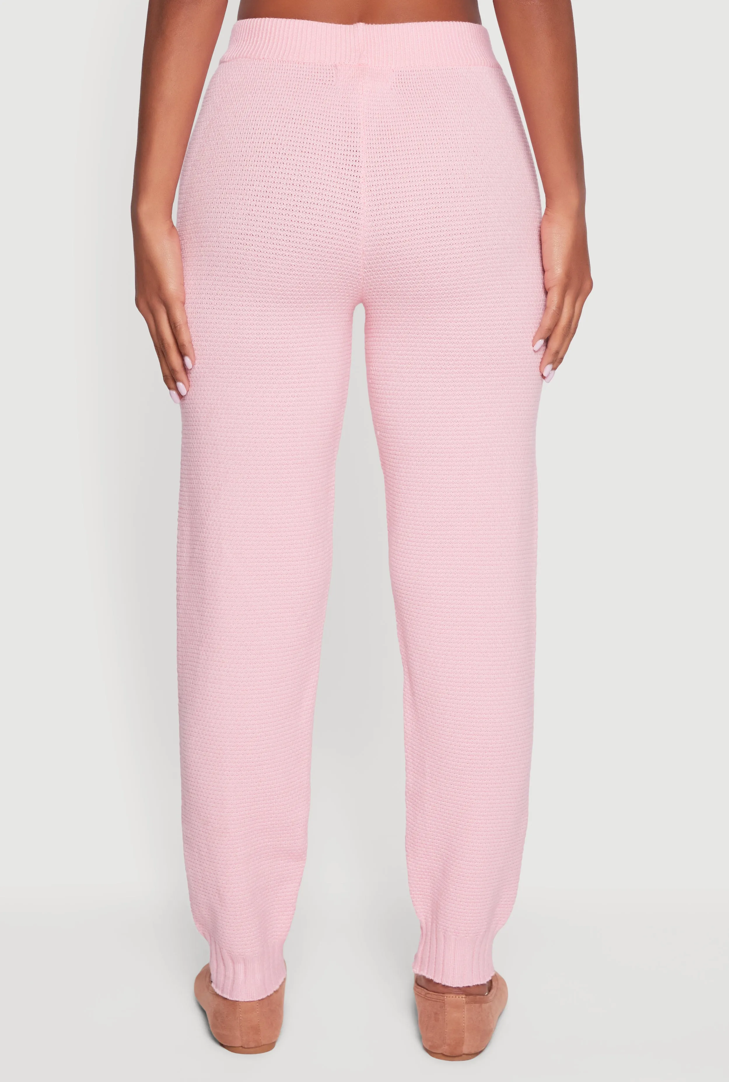 High Waisted Knit Joggers sold by Rainbow product image thumbnail 5