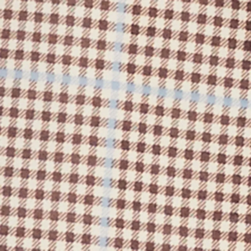 Plaid Pleated Mini Skirt with Faux Pocket sold by Rainbow product image thumbnail 4