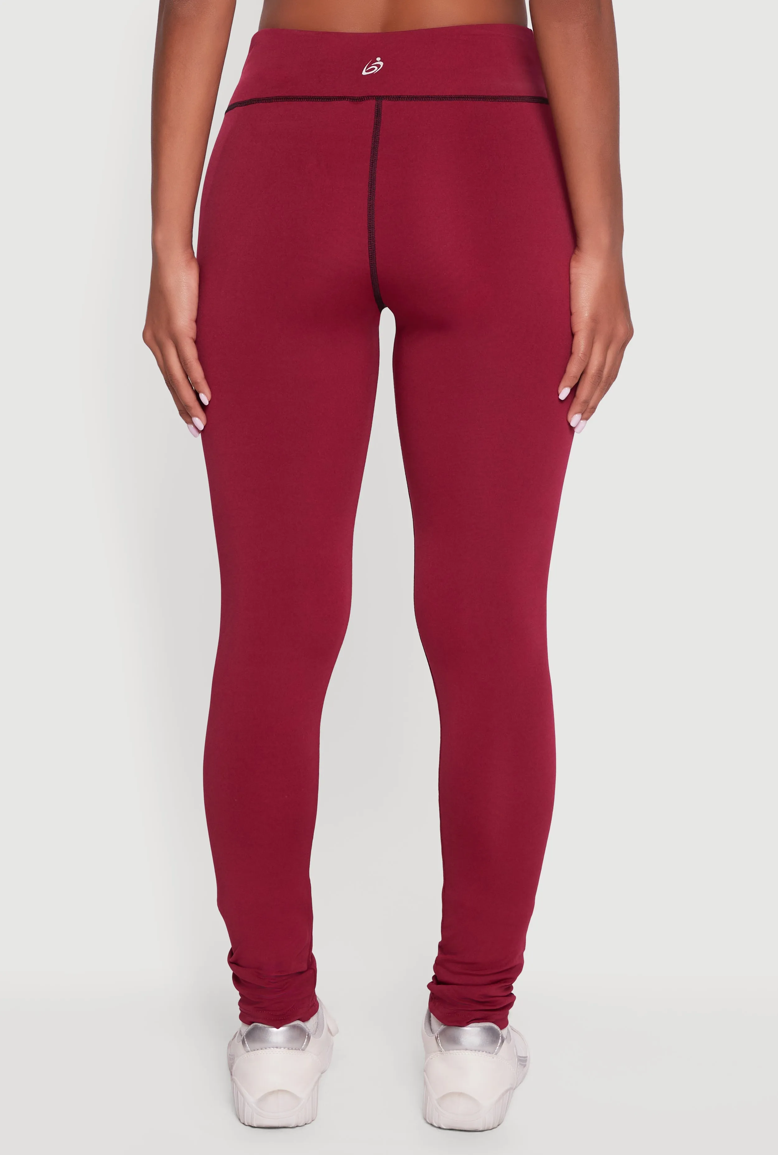 High Waisted Leggings with Zip Pocket Detail sold by Rainbow product image thumbnail 5