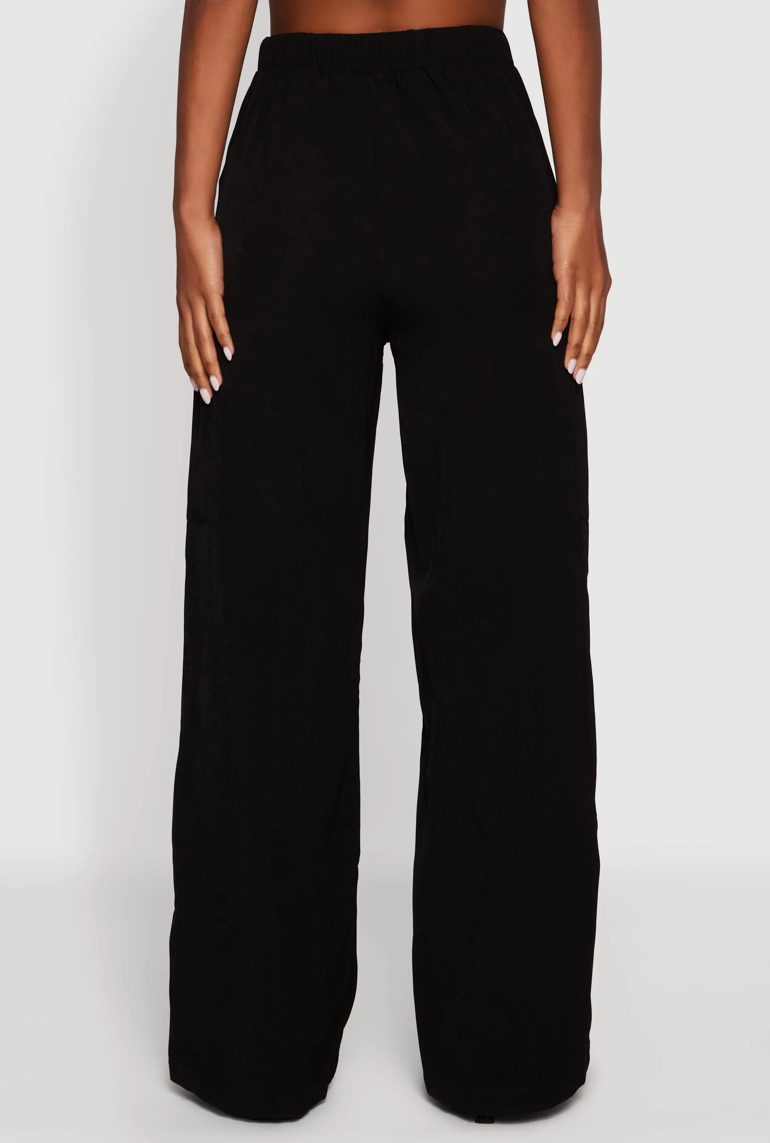 Faux Leather Side Stripe Cargo Dress Pants sold by Rainbow product image thumbnail 5