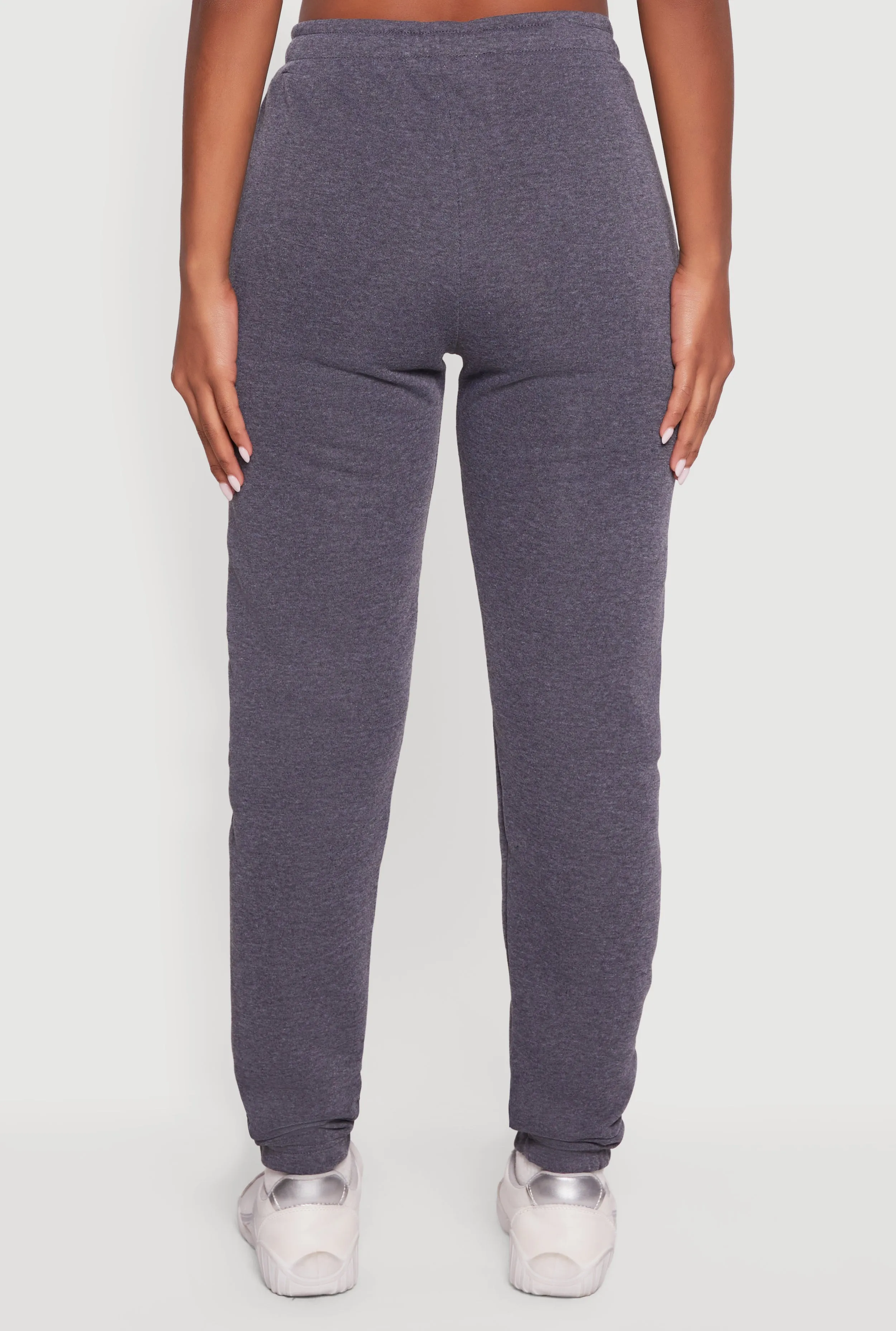 Drawstring Waist Slim Leg Sweatpants sold by Rainbow product image thumbnail 5