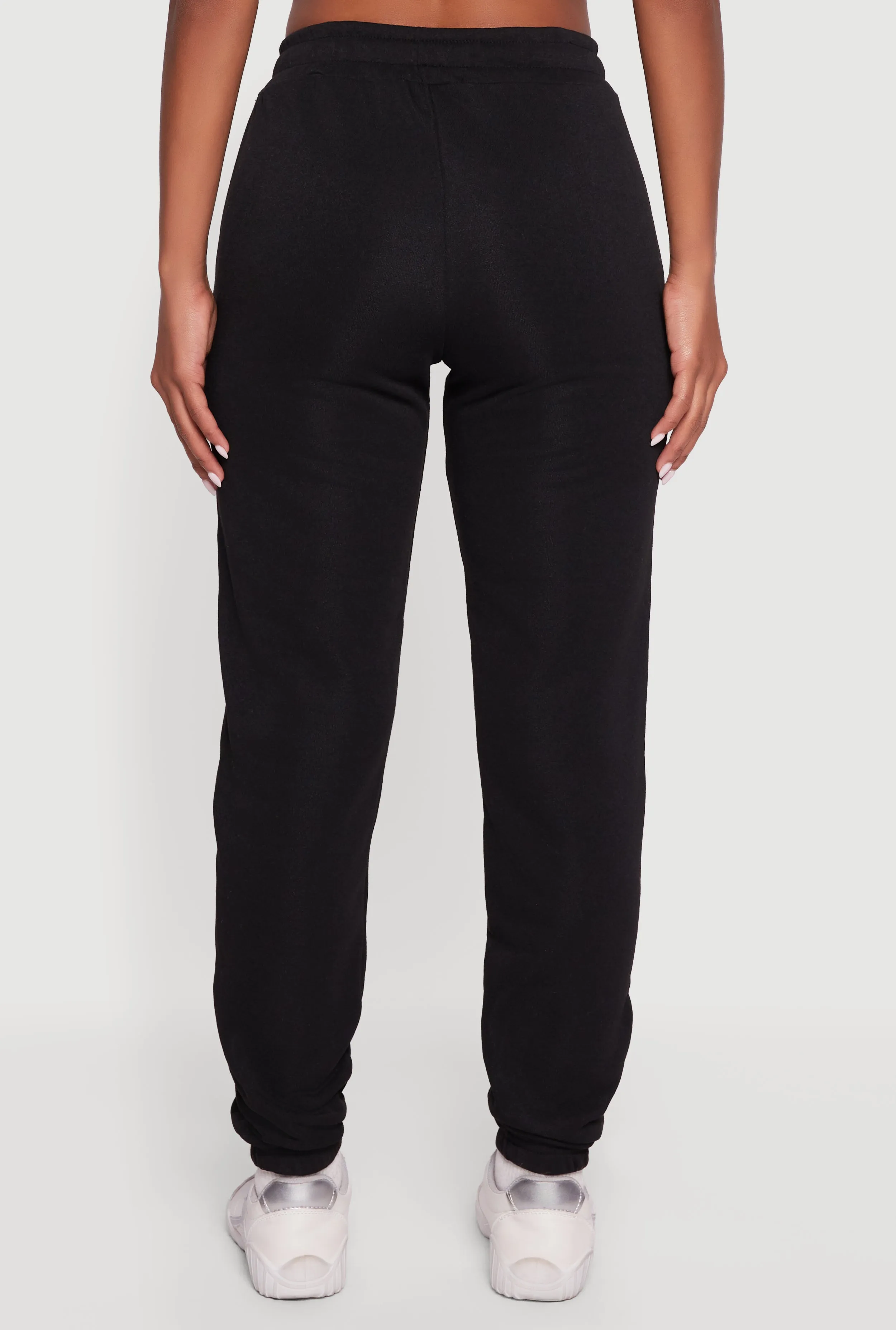Drawstring Waist Slim Leg Sweatpants sold by Rainbow product image thumbnail 5