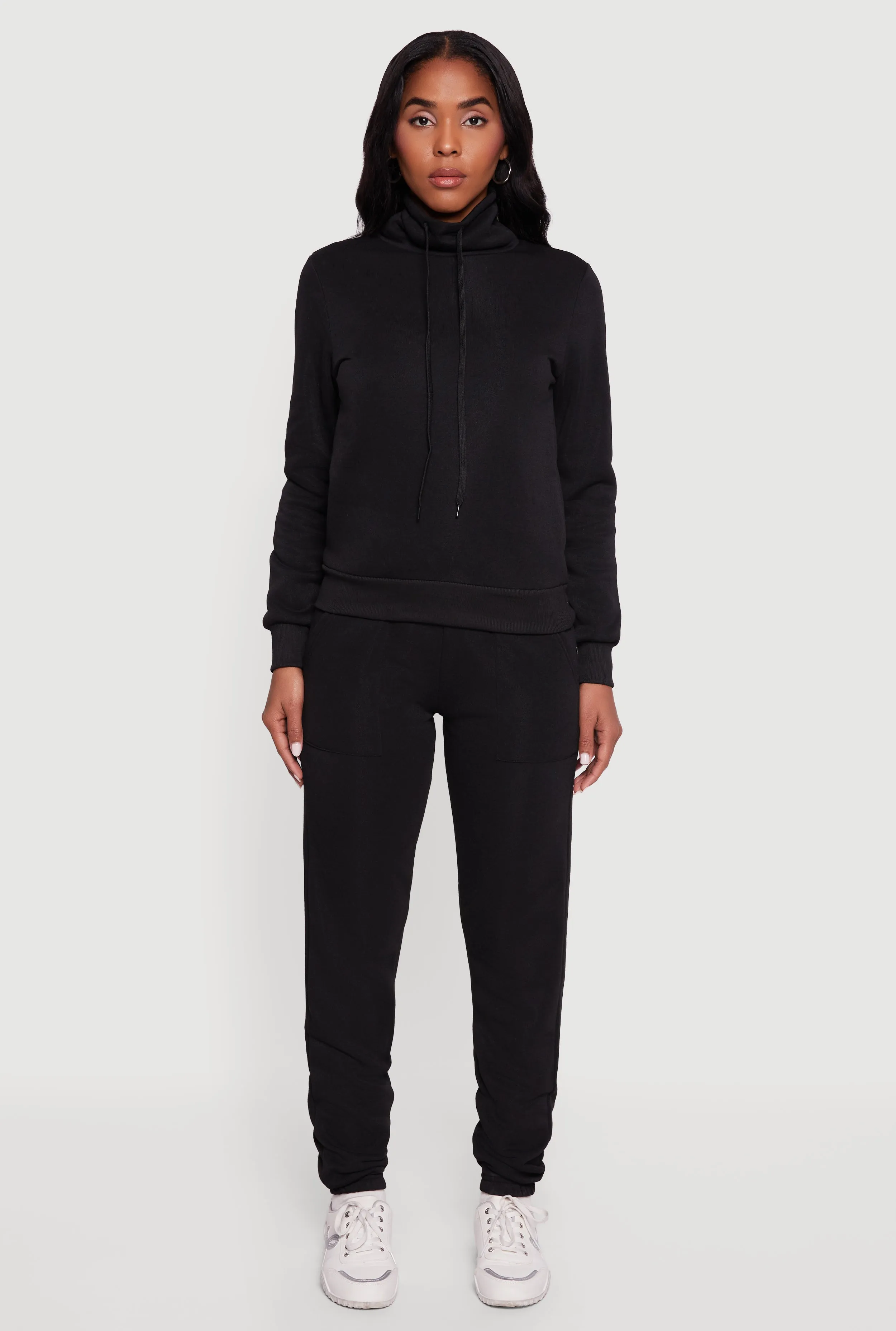 Drawstring Waist Slim Leg Sweatpants sold by Rainbow product image thumbnail 2