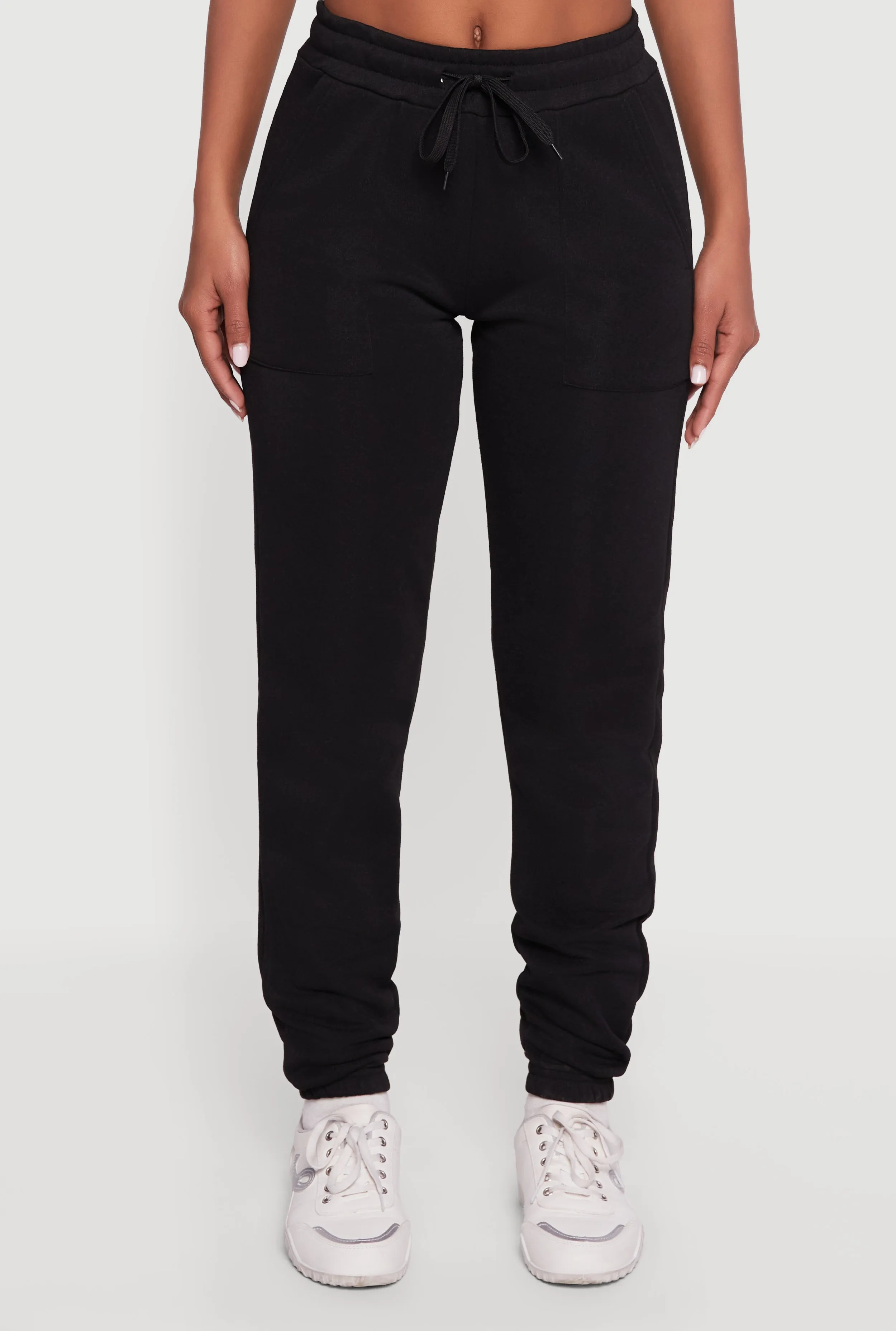 Drawstring Waist Slim Leg Sweatpants sold by Rainbow product image thumbnail 3