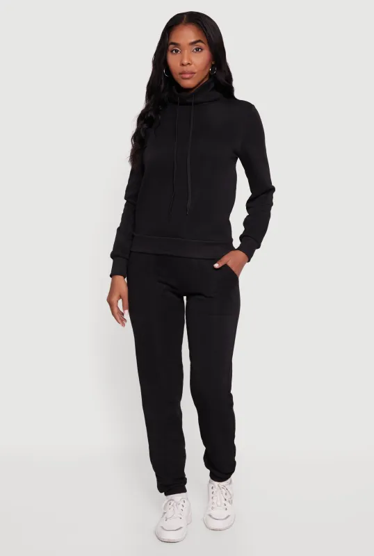 Drawstring Waist Slim Leg Sweatpants sold by Rainbow