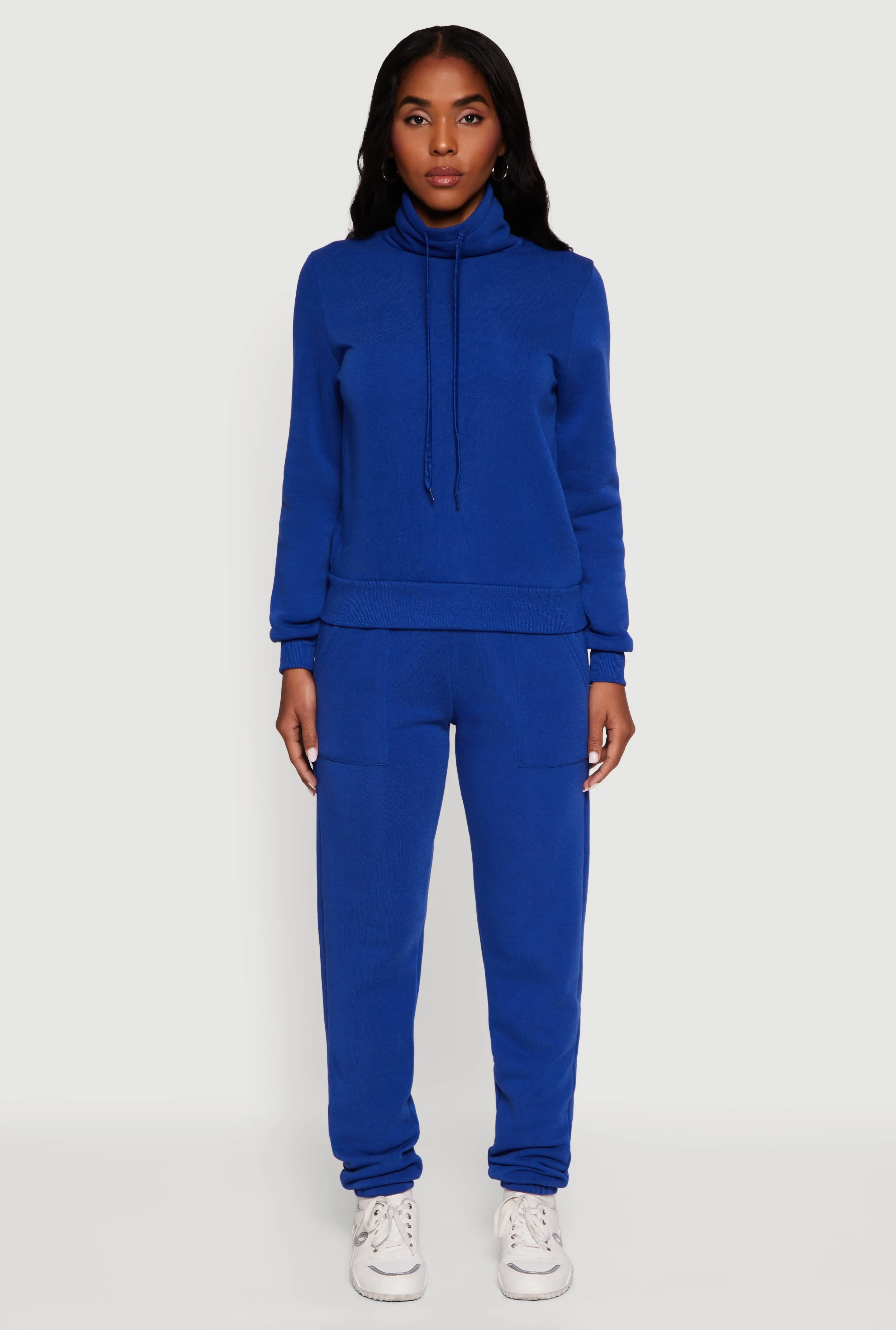 Drawstring Waist Slim Leg Sweatpants sold by Rainbow