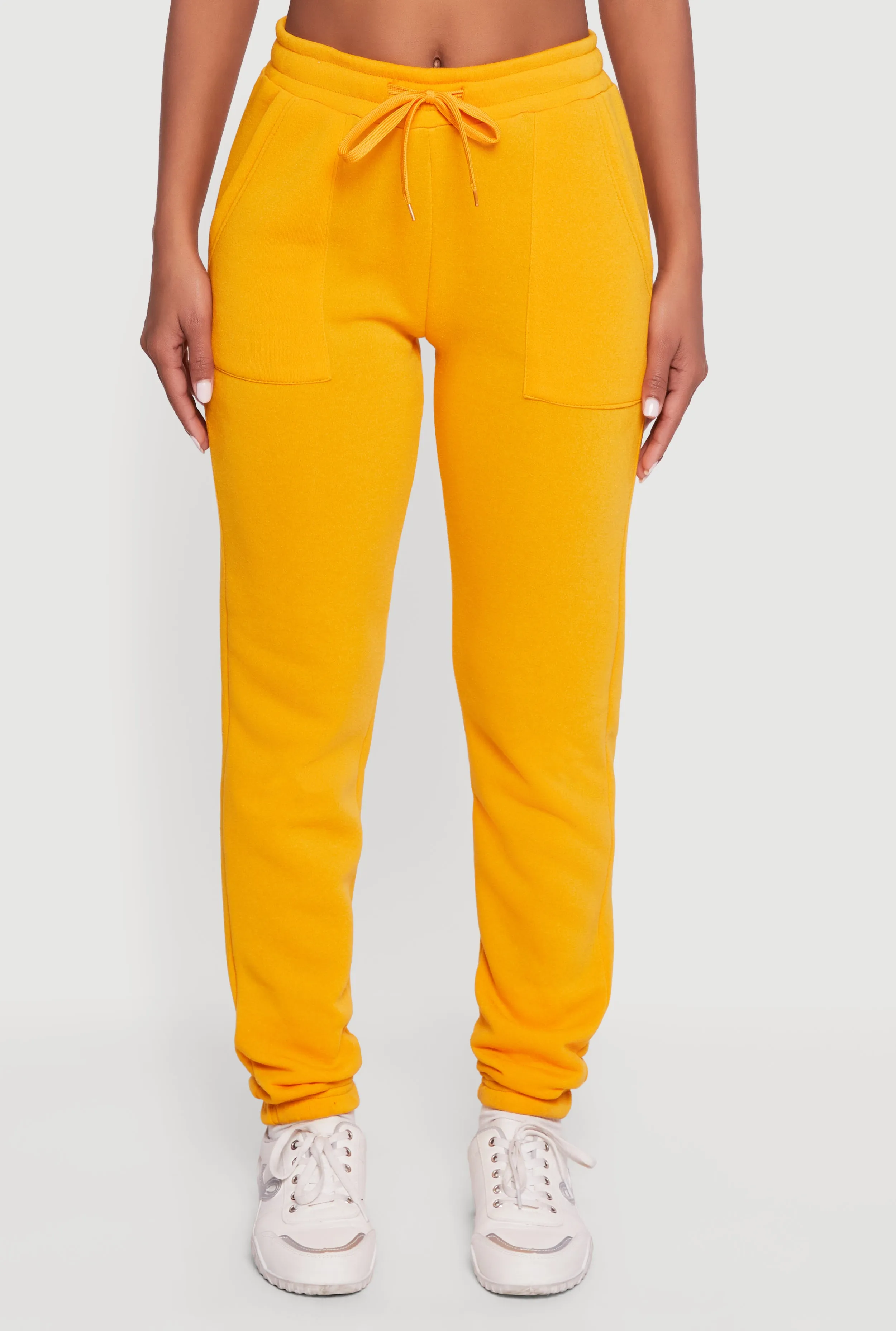 Drawstring Waist Slim Leg Sweatpants sold by Rainbow product image thumbnail 3