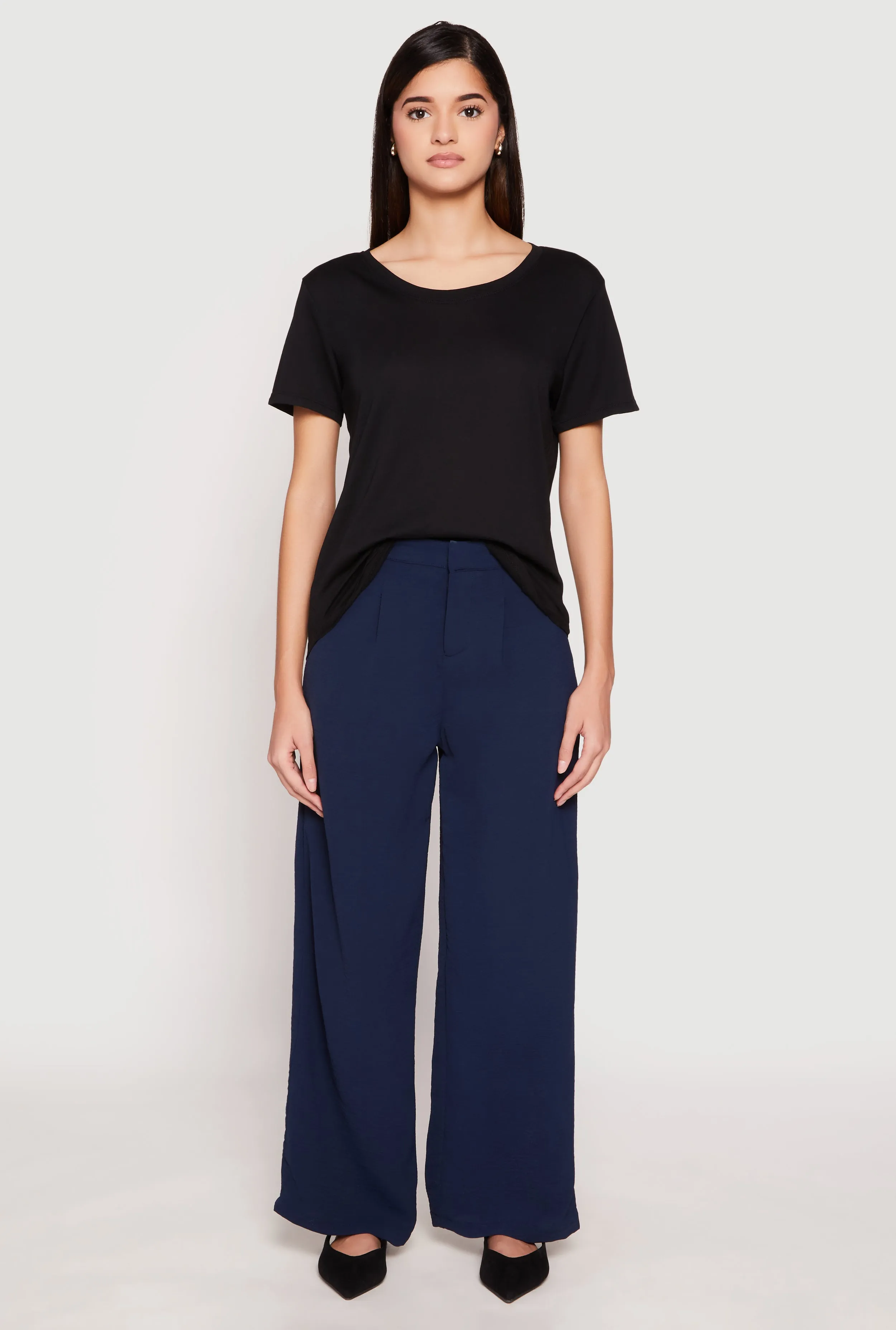 Kate Oversized Scoop Neck Classic Fit T-Shirt sold by Rainbow