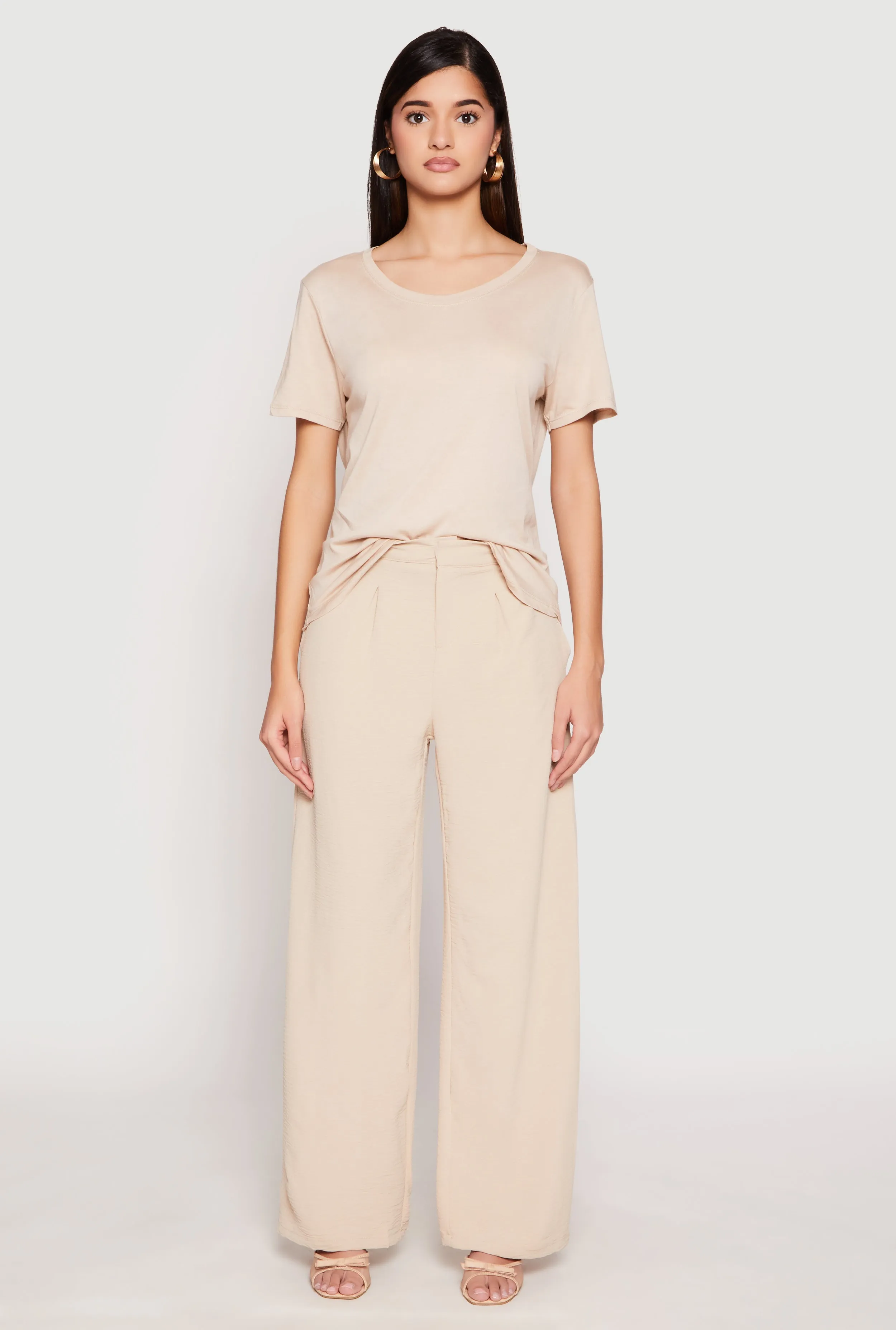 Kate Oversized Scoop Neck Classic Fit T-Shirt sold by Rainbow product image thumbnail 4