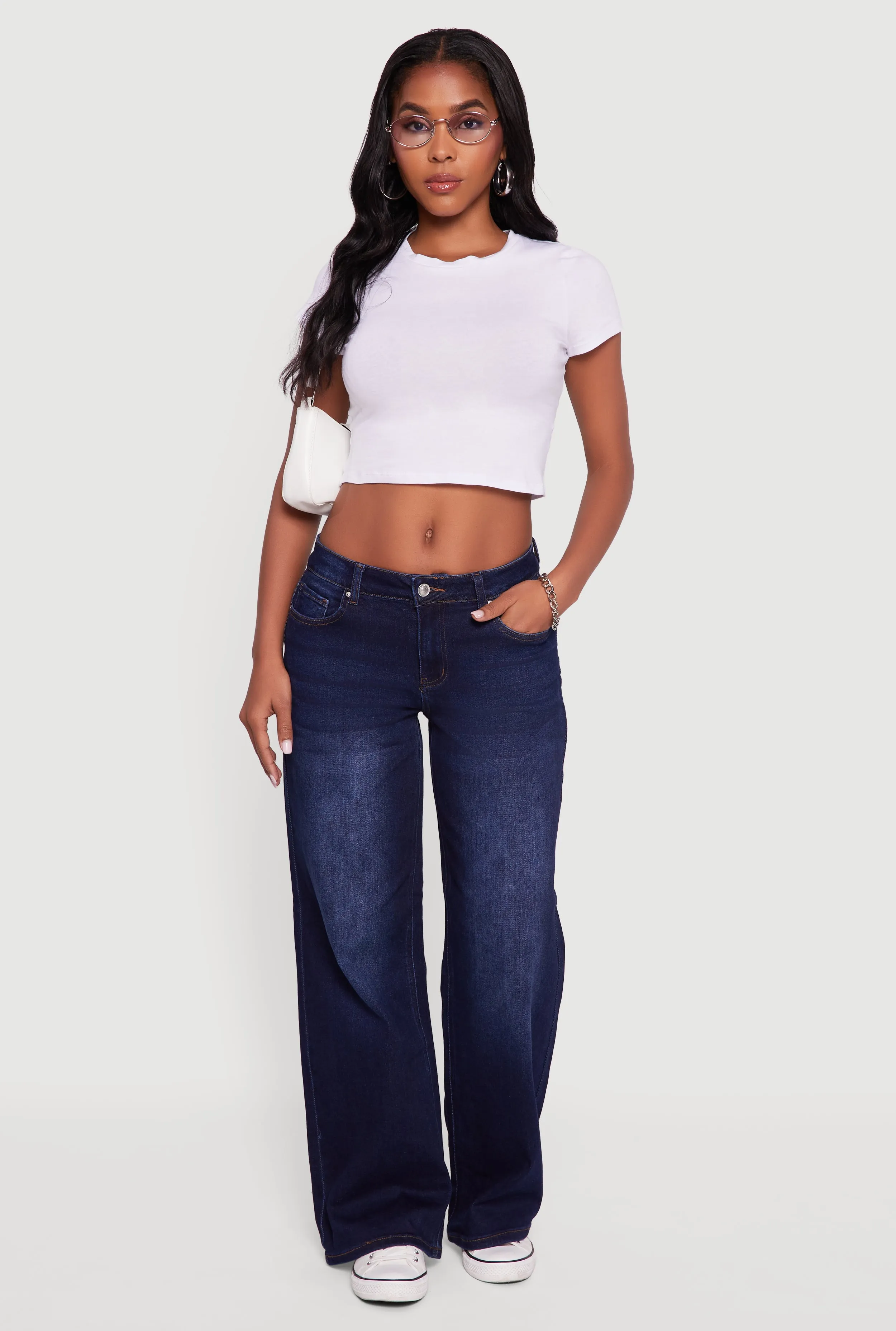Zora Stretch Wide-Leg Jeans sold by Rainbow product image thumbnail 3