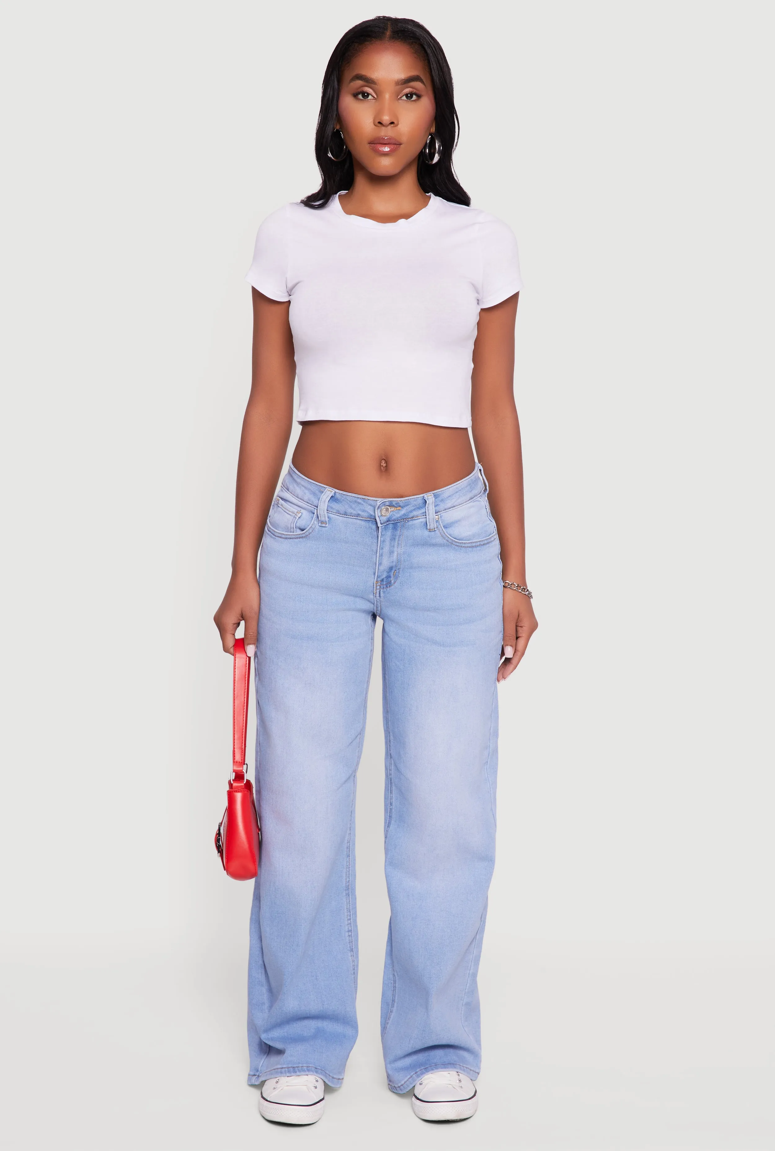 Zora Stretch Wide-Leg Jeans sold by Rainbow product image thumbnail 2