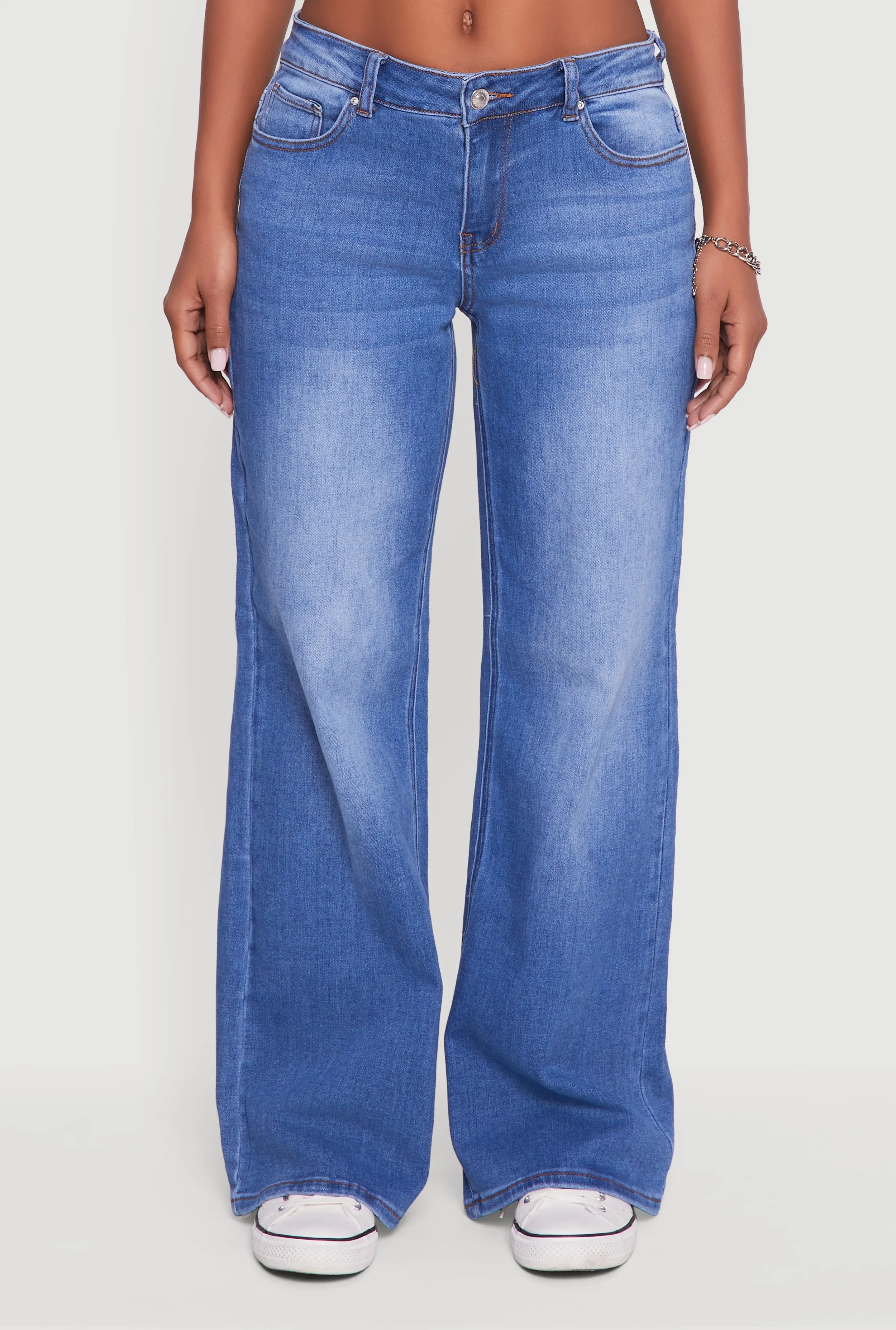 Zora Stretch Wide-Leg Jeans sold by Rainbow product image thumbnail 5