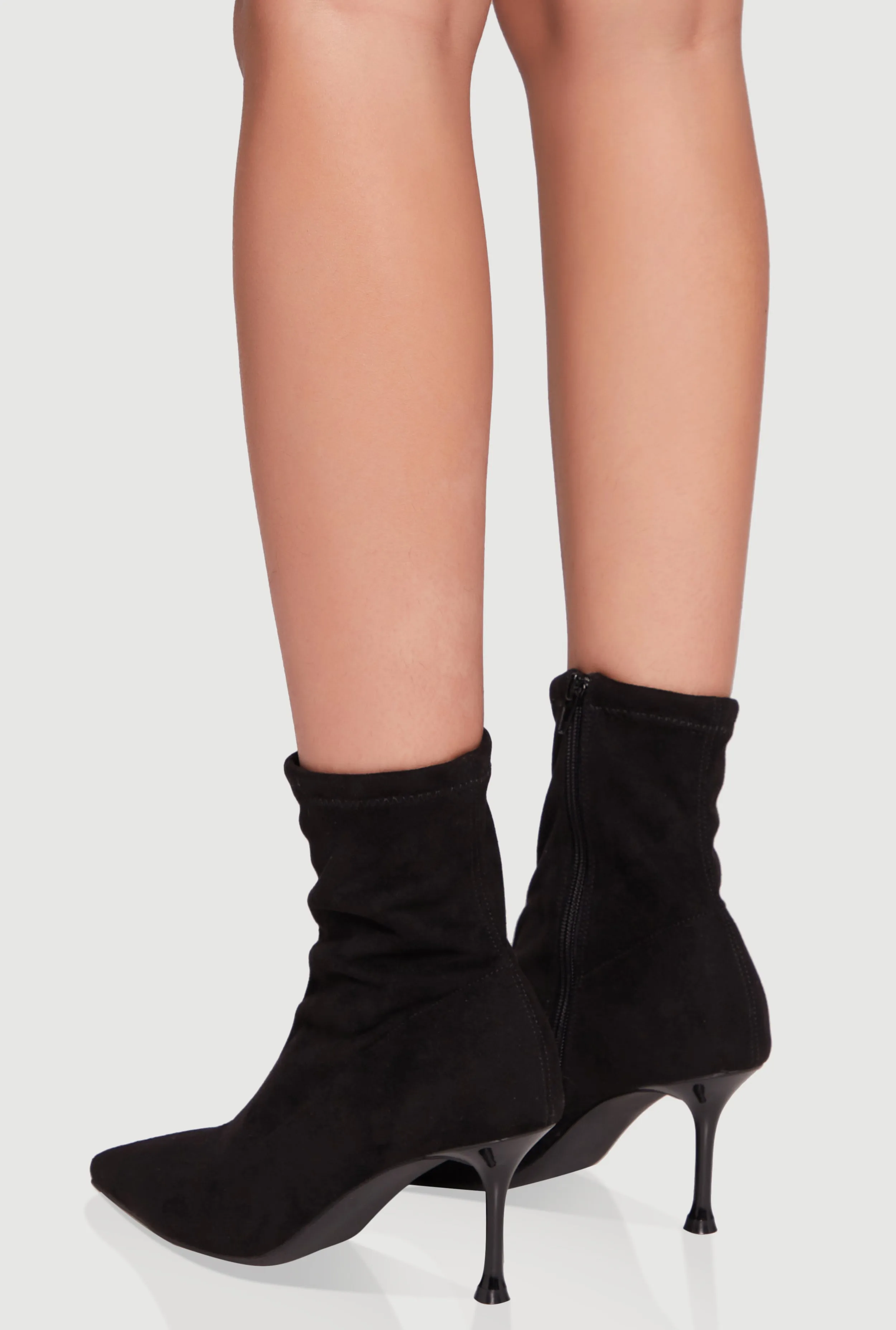 Pointed Toe Stiletto Heel Dress Booties sold by Rainbow product image thumbnail 3