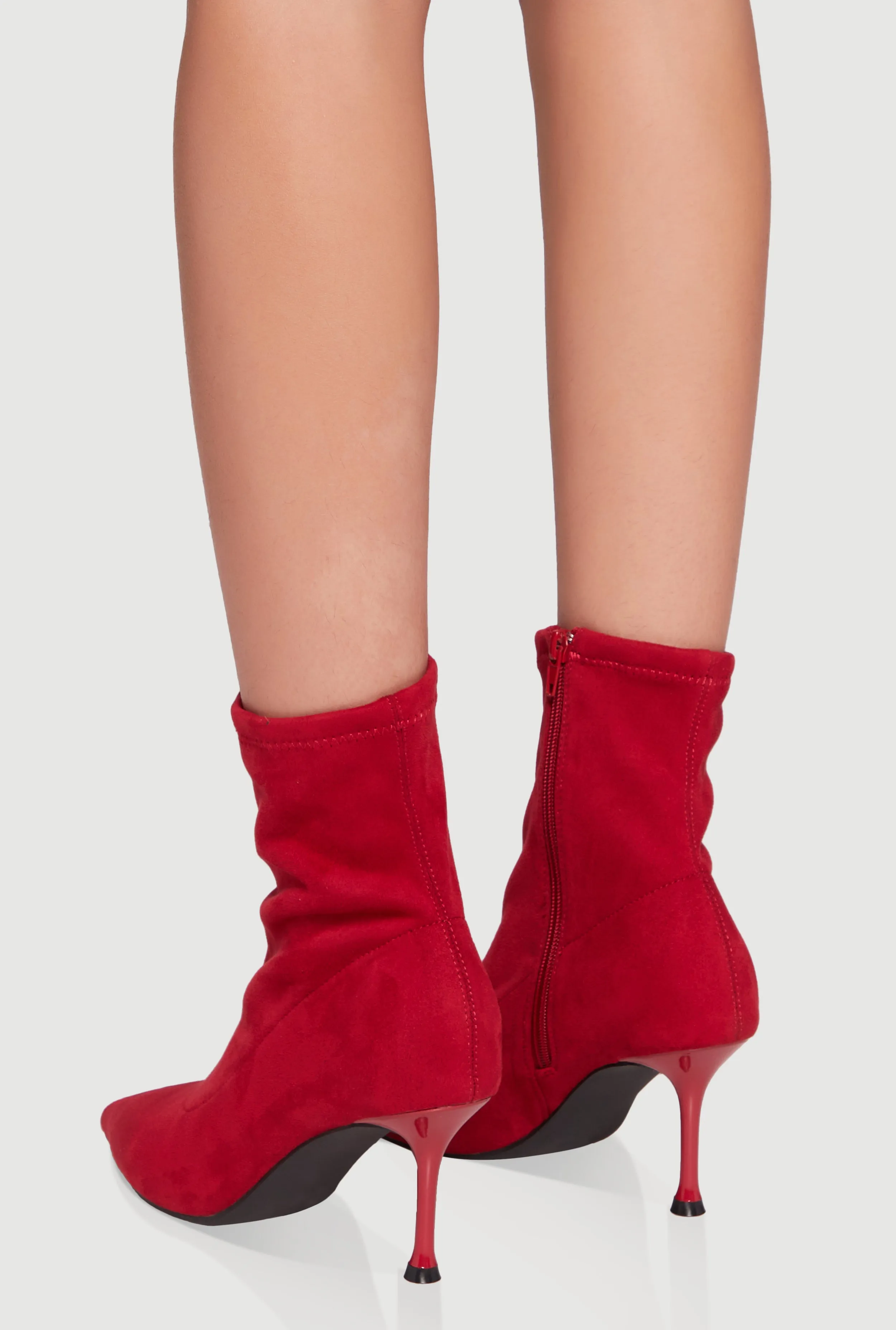 Pointed Toe Stiletto Heel Dress Booties sold by Rainbow product image thumbnail 3