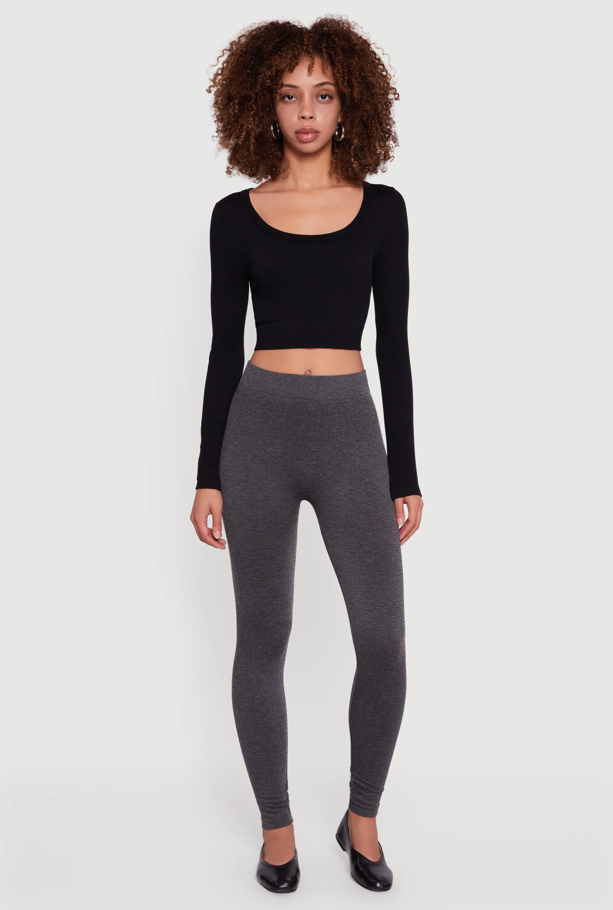 Marled High Waisted Leggings sold by Rainbow