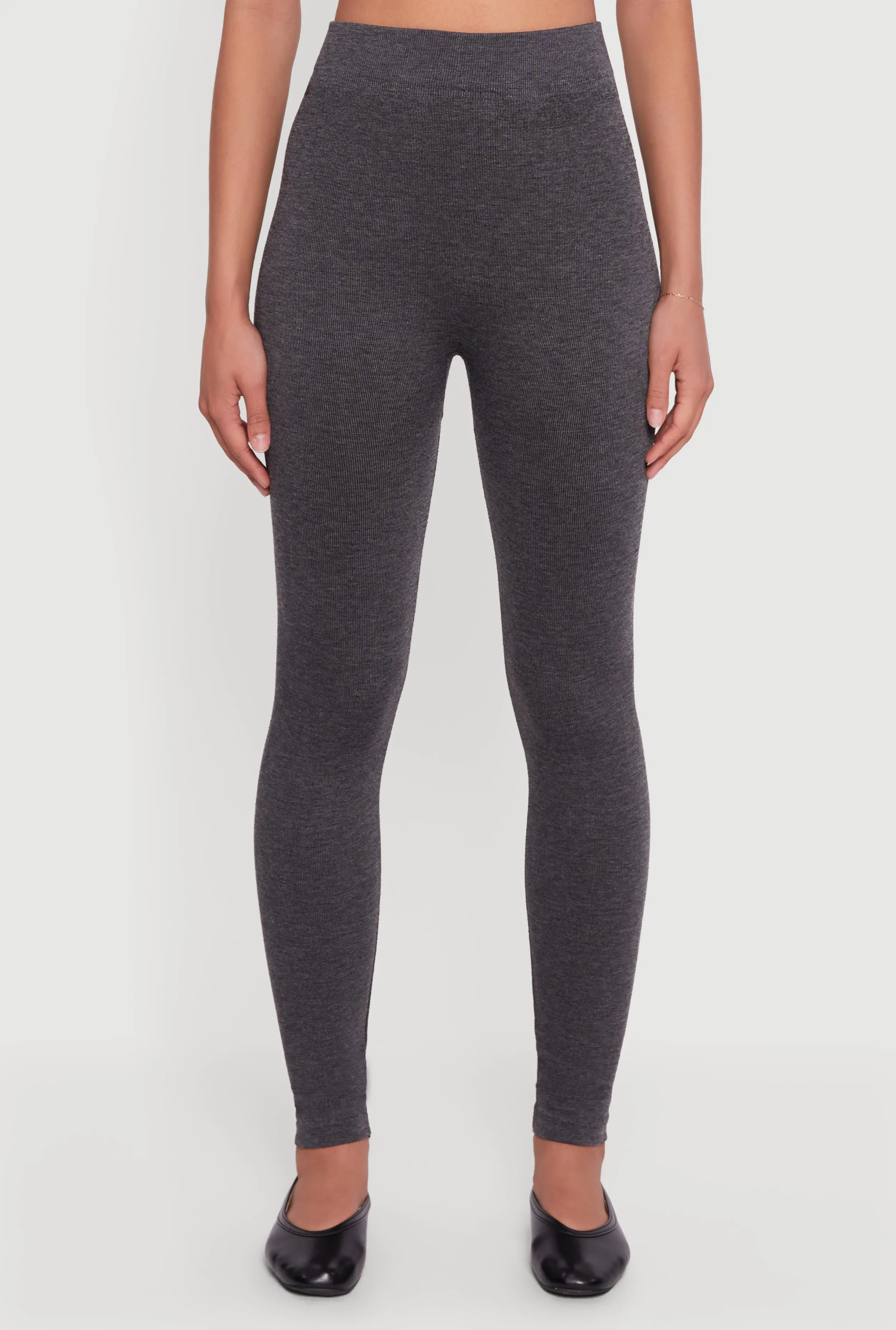 Marled High Waisted Leggings sold by Rainbow product image thumbnail 5