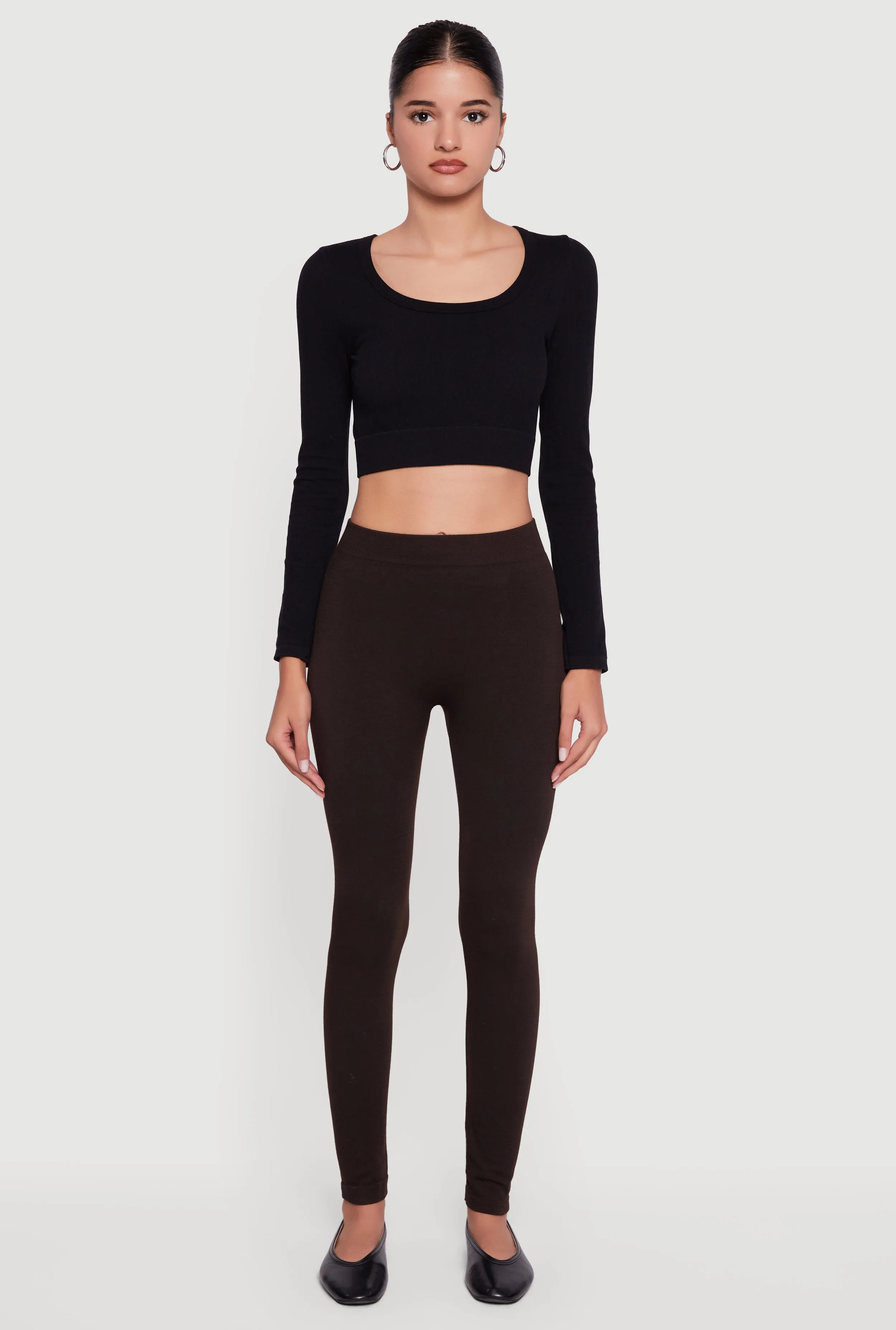 Marled High Waisted Leggings sold by Rainbow product image thumbnail 2