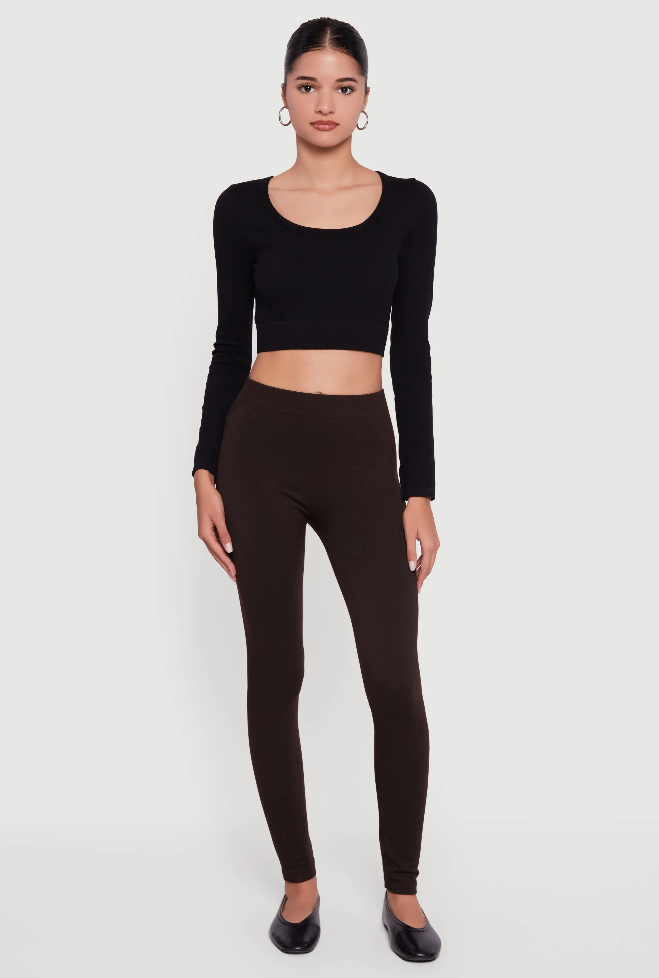 Marled High Waisted Leggings sold by Rainbow