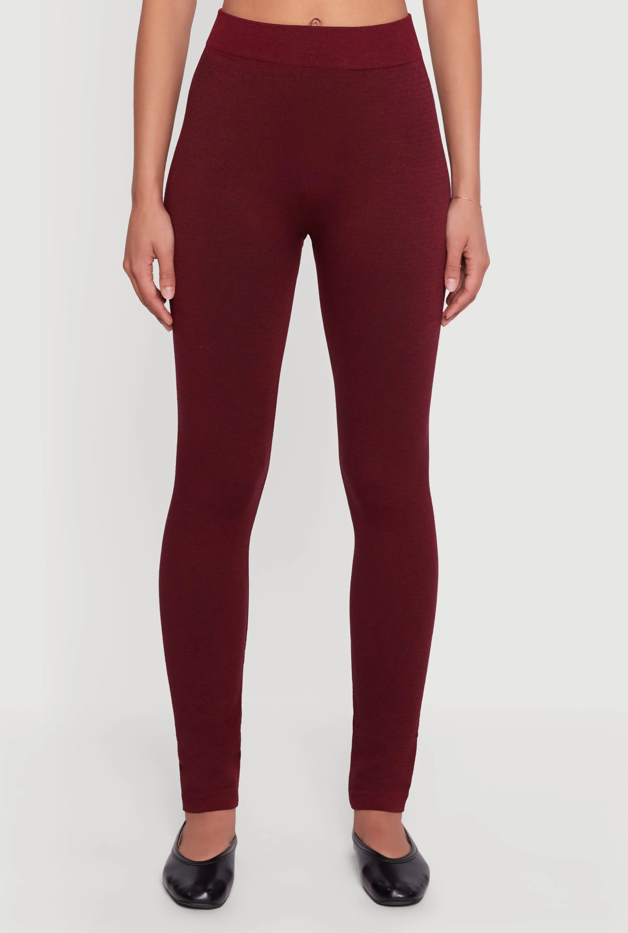 Marled High Waisted Leggings sold by Rainbow product image thumbnail 5