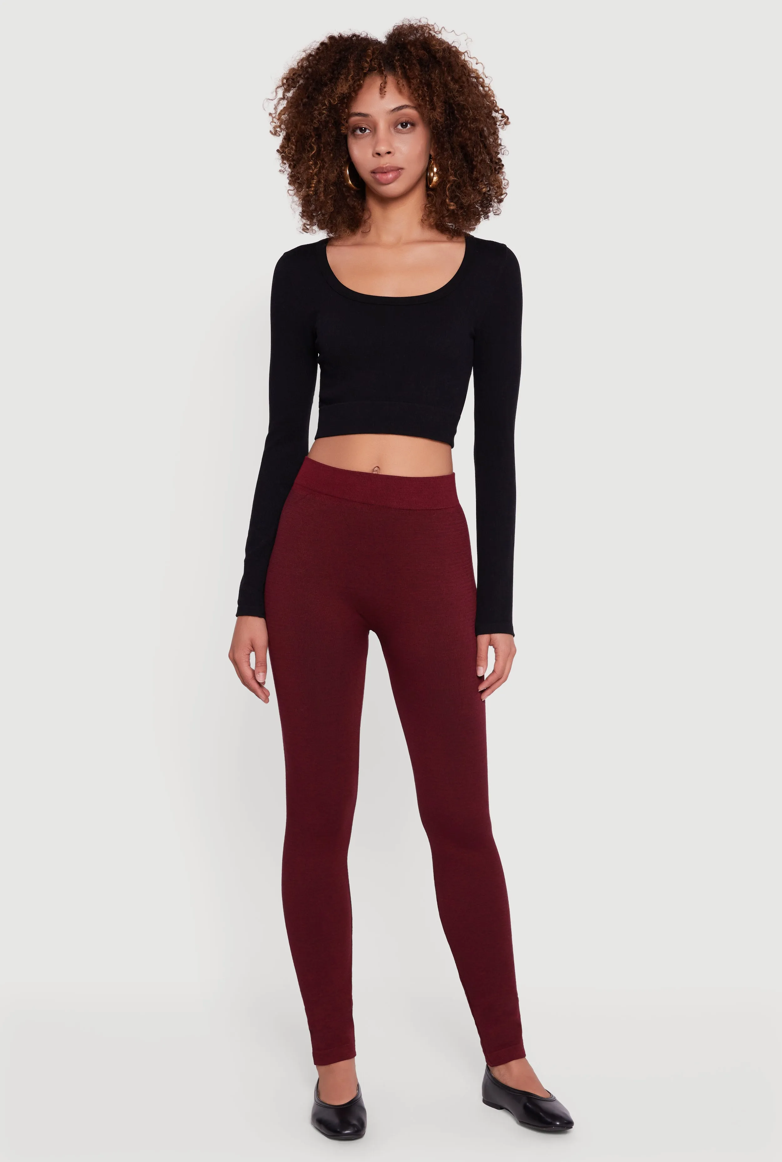 Marled High Waisted Leggings sold by Rainbow