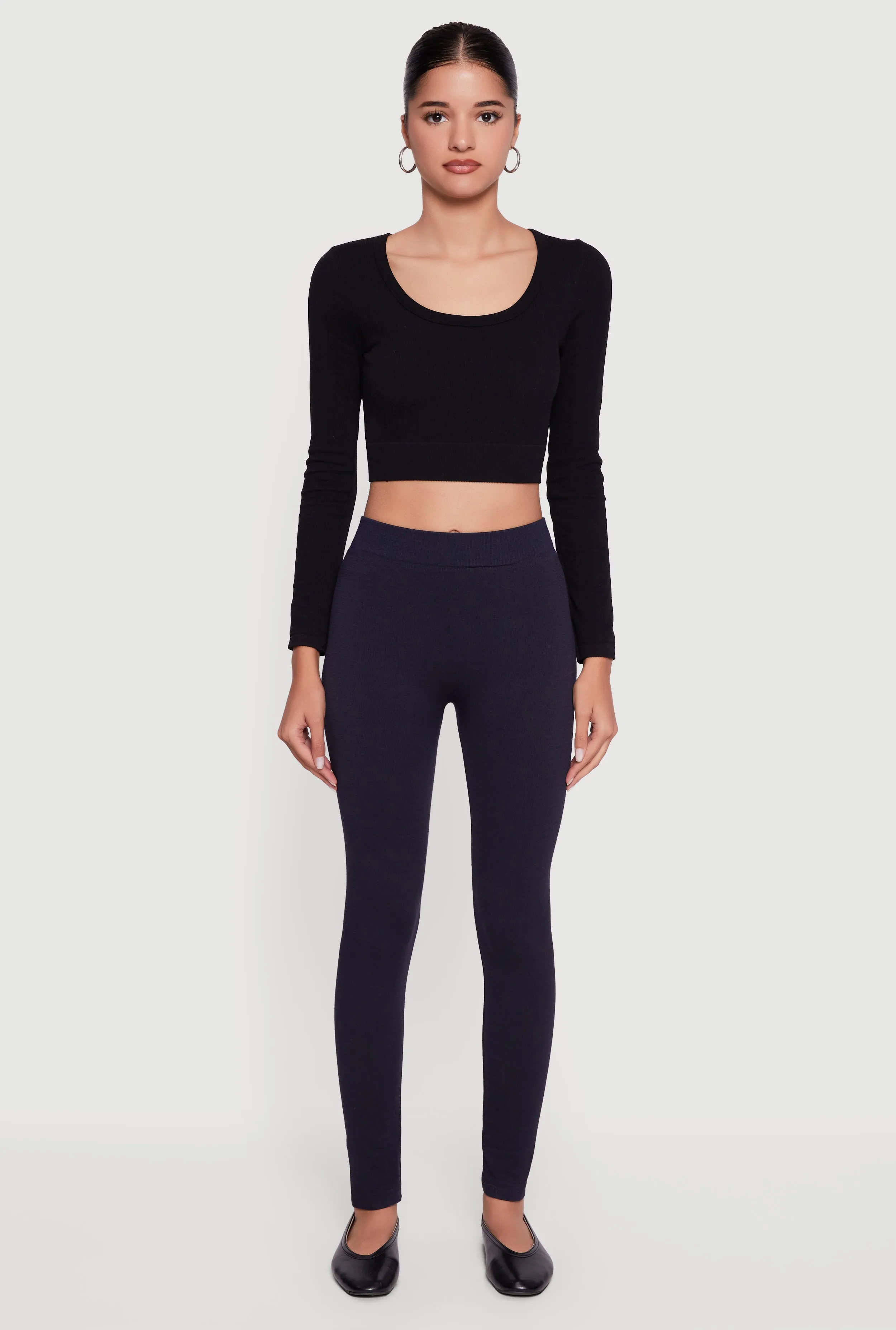 Marled High Waisted Leggings sold by Rainbow product image thumbnail 2