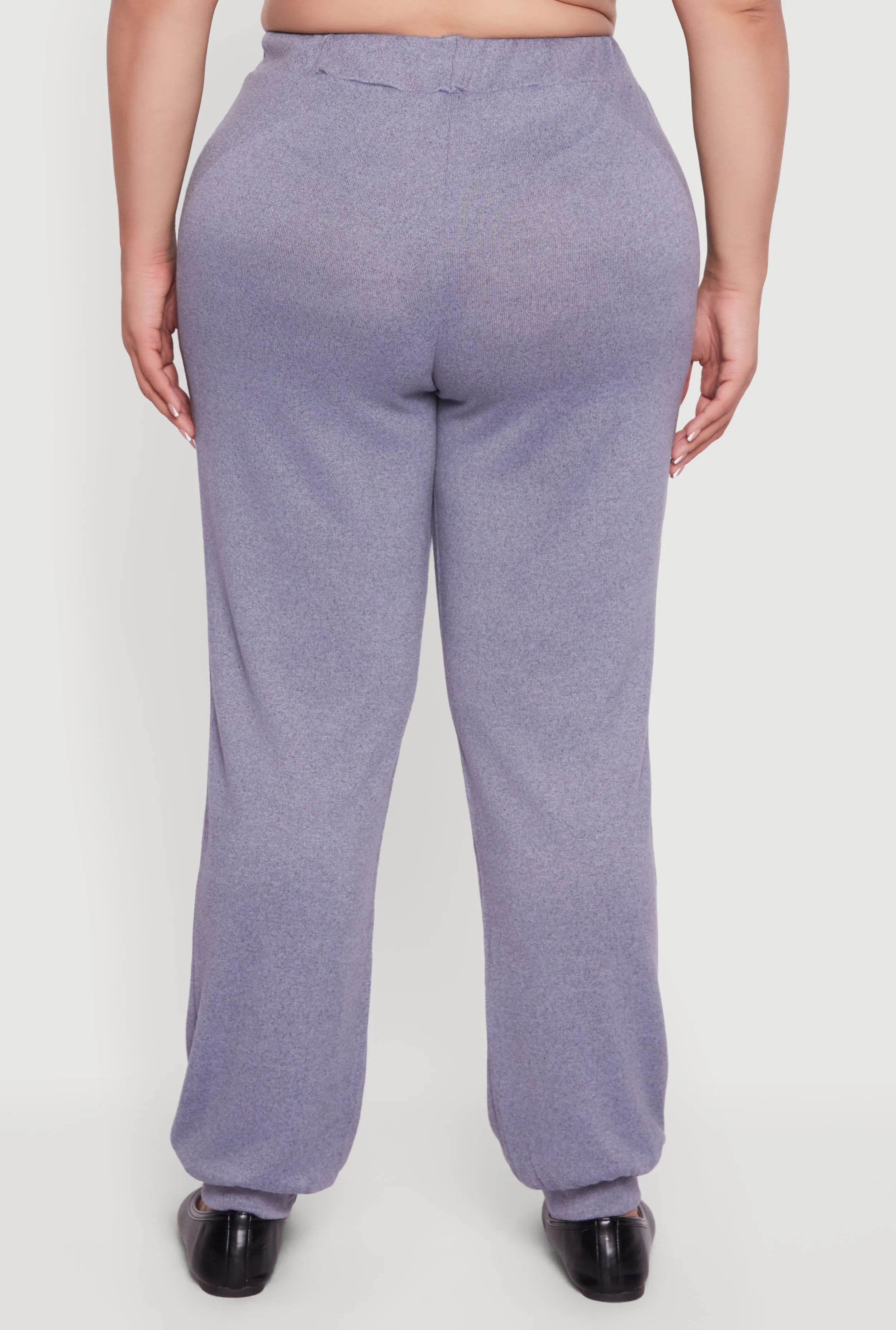 Plus Size Drawstring High Waisted Joggers sold by Rainbow product image thumbnail 5