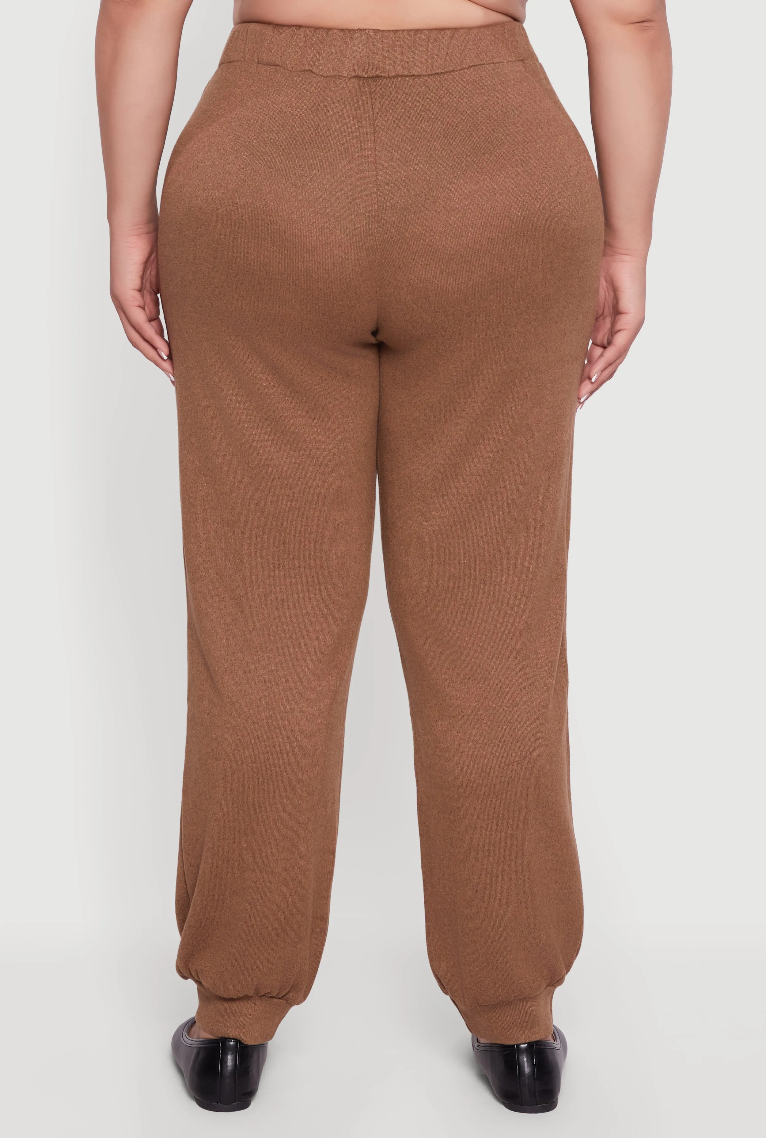 Plus Size Drawstring High Waisted Joggers sold by Rainbow product image thumbnail 5