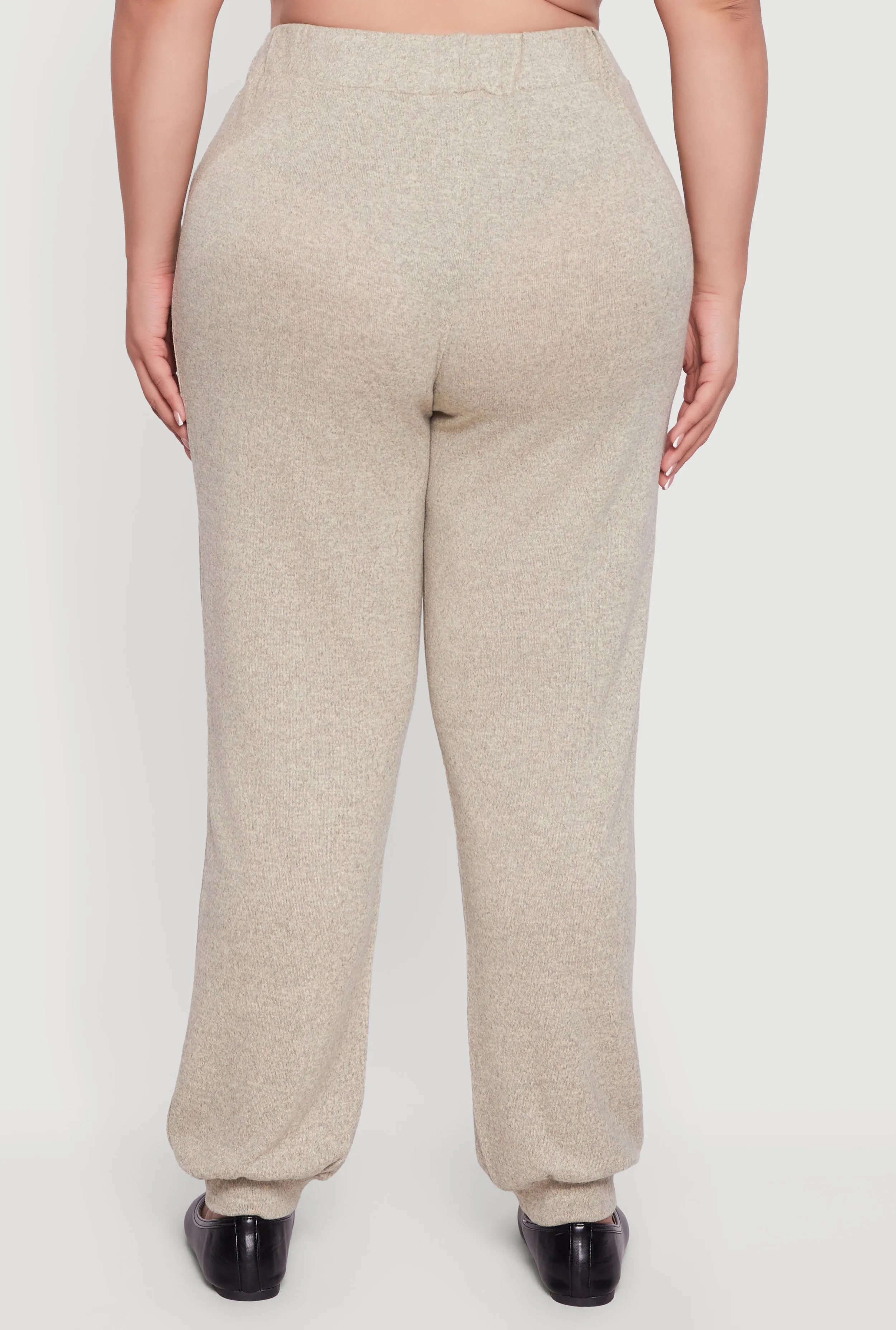 Plus Size Drawstring High Waisted Joggers sold by Rainbow product image thumbnail 5