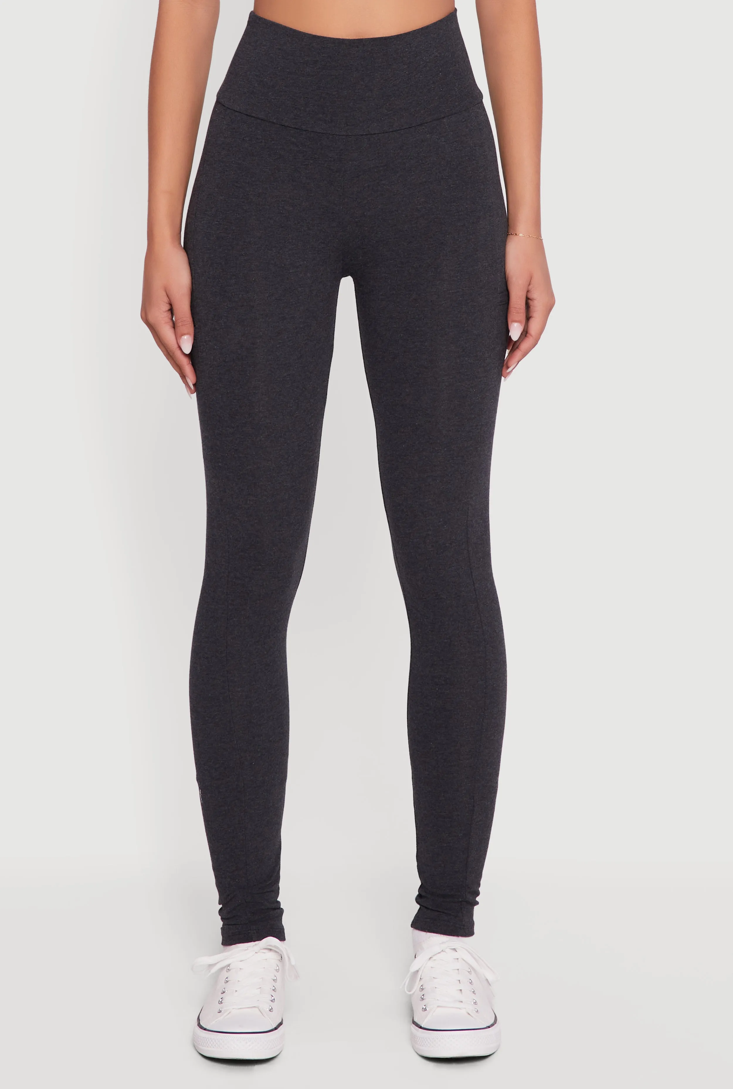 High Waisted Leggings with Cell Phone Pocket sold by Rainbow product image thumbnail 5