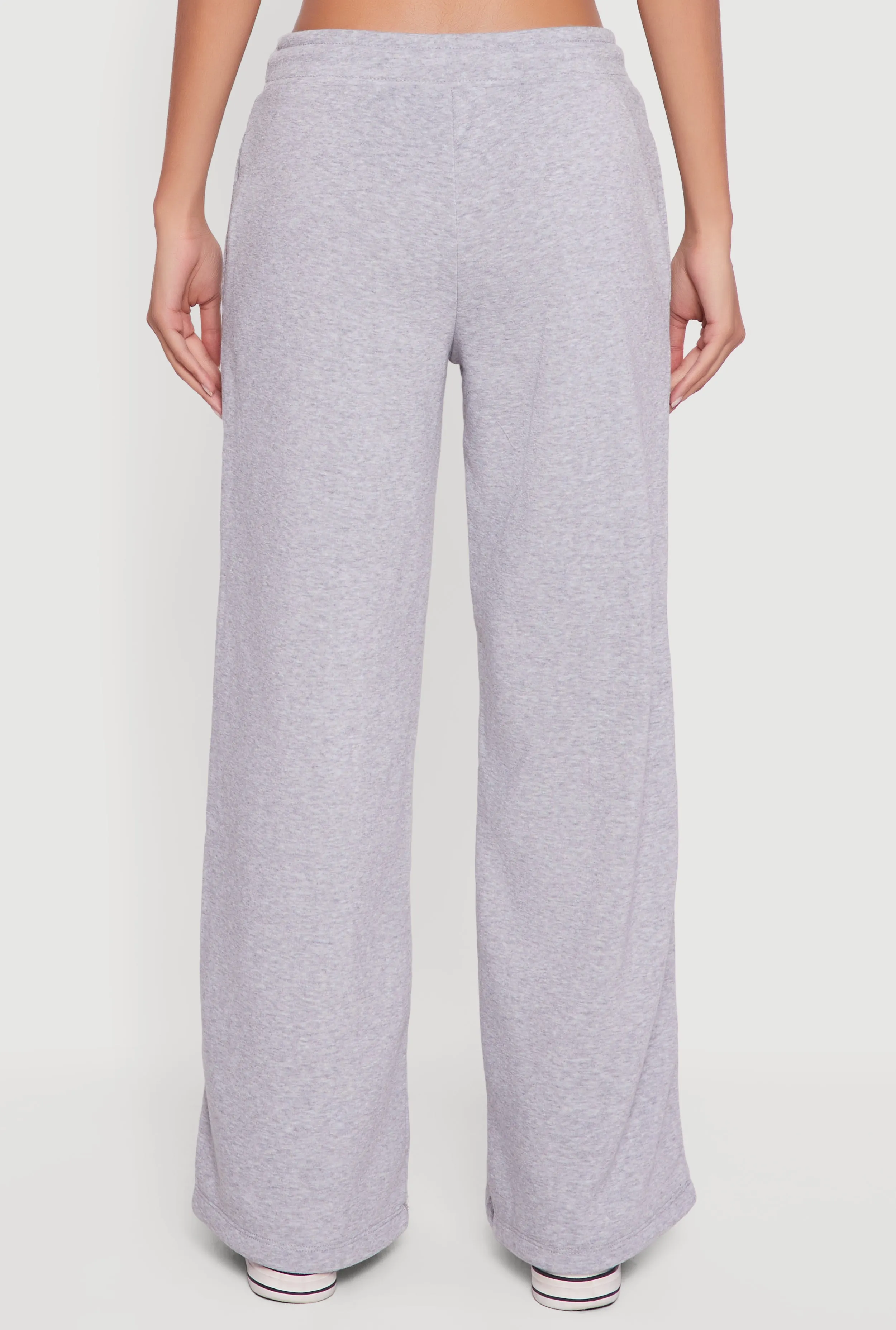 Drawstring Waist Pull On Wide Leg Sweatpants sold by Rainbow product image thumbnail 5