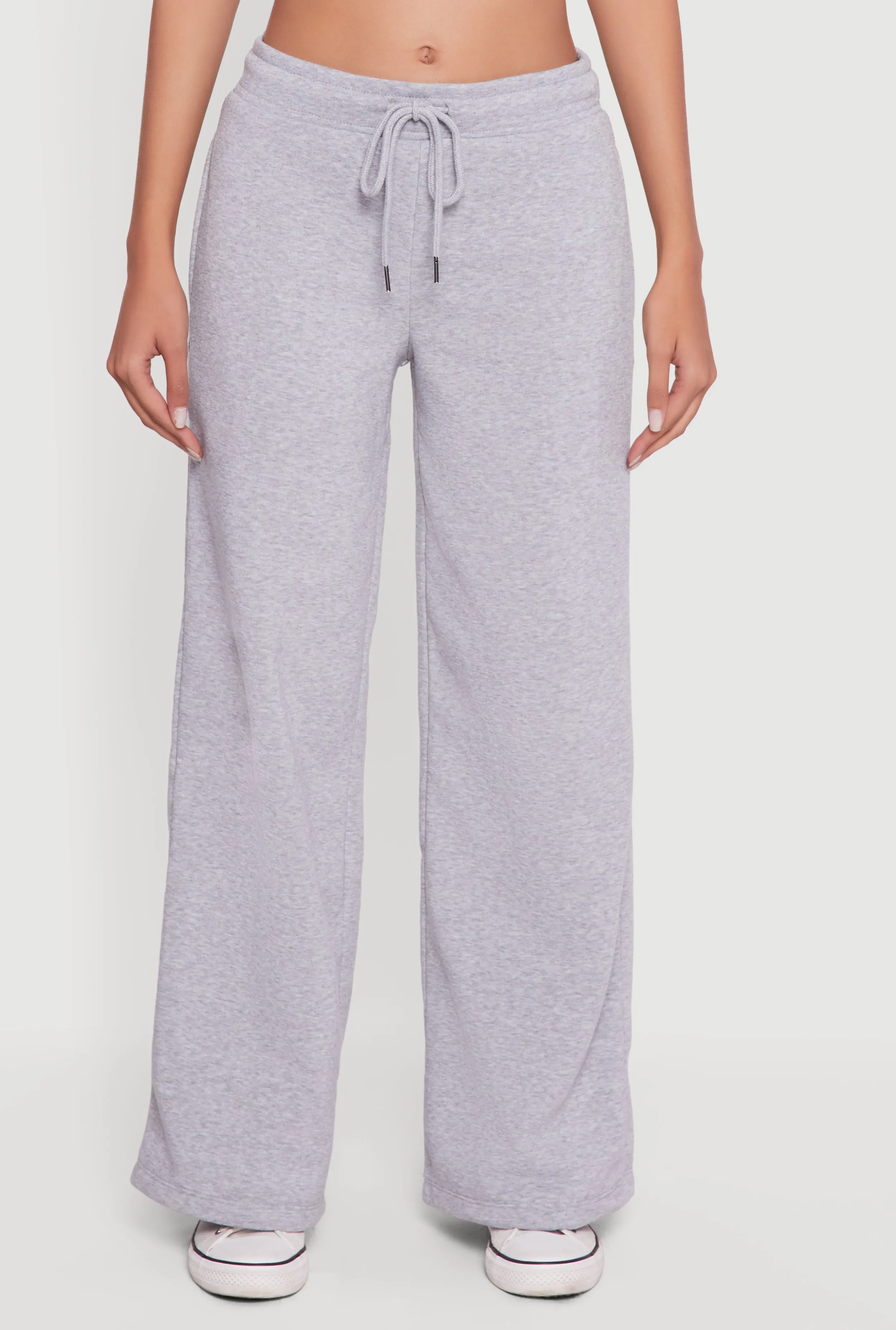 Drawstring Waist Pull On Wide Leg Sweatpants sold by Rainbow product image thumbnail 3