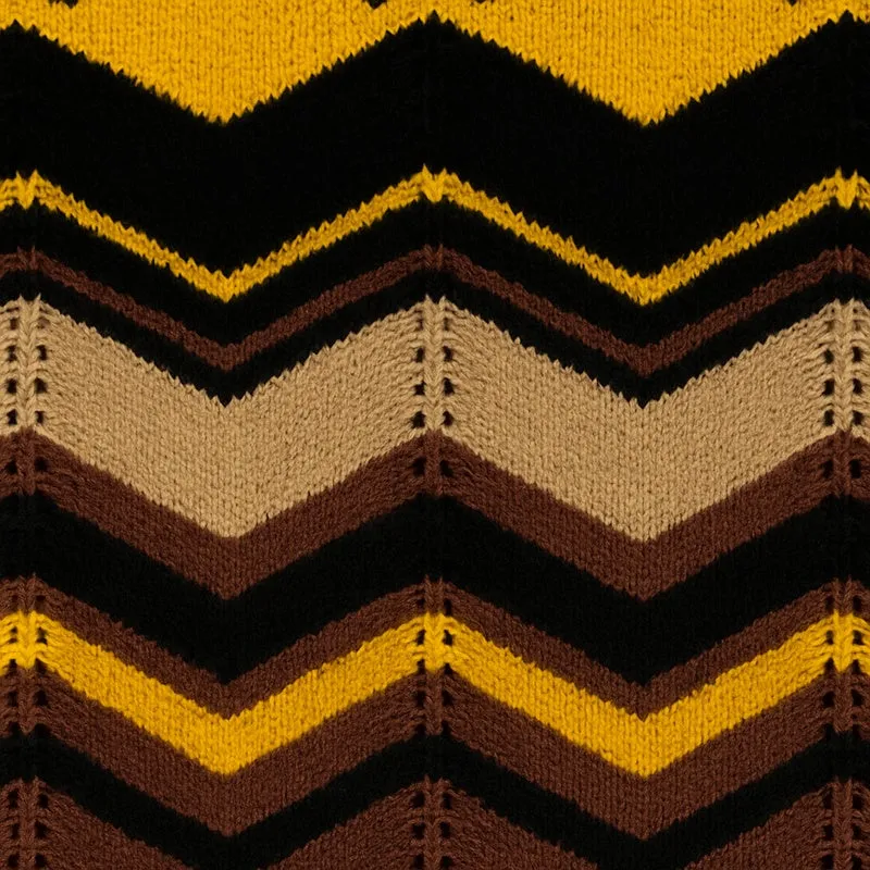 Pointelle Chevron Stripe Button Front Cardigan sold by Rainbow product image thumbnail 4