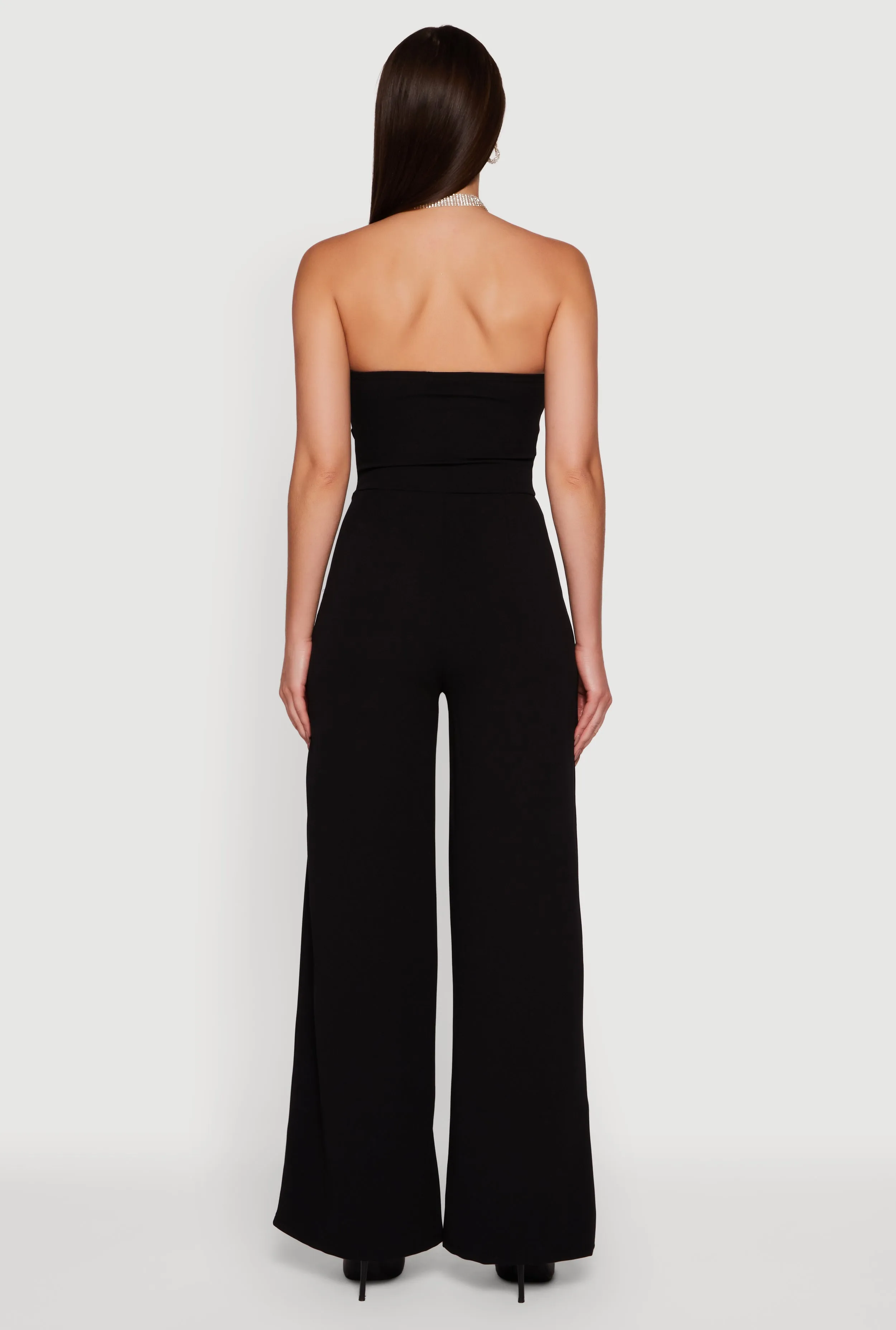 Rhinestone Buckle Detail Tube Jumpsuit sold by Rainbow product image thumbnail 5