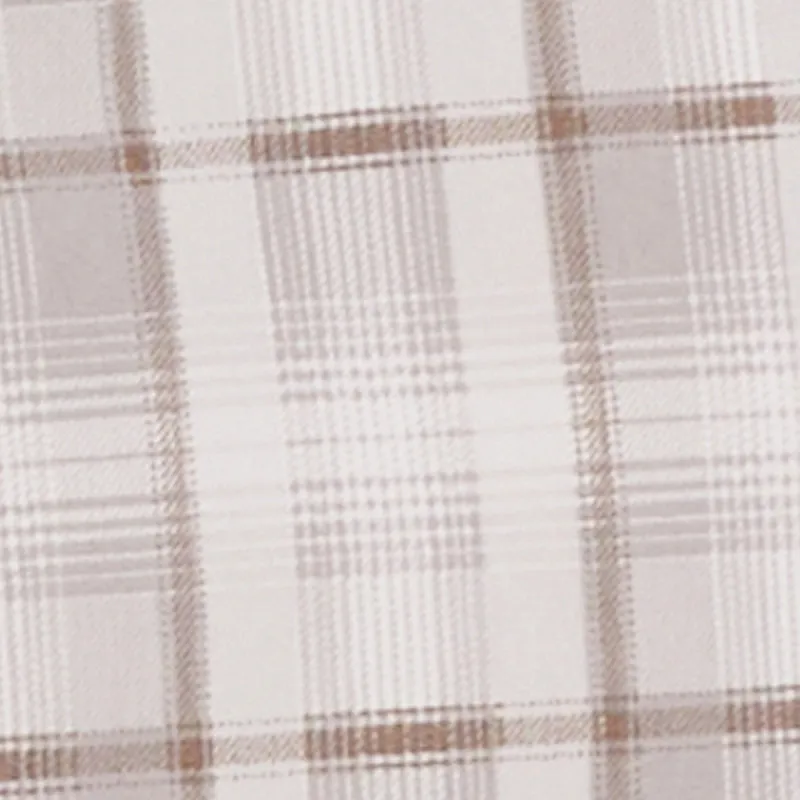 Plus Size Plaid Double Belted Detail Asymmetrical Skirt sold by Rainbow product image thumbnail 4