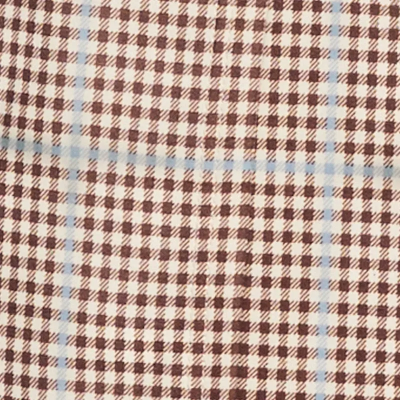 Plus Size Plaid Pleated Mini Skirt with Faux Pocket sold by Rainbow product image thumbnail 4