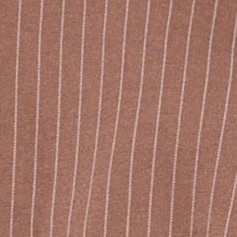 Pinstripe Ponte Layered Look Crop Top sold by Rainbow product image thumbnail 4