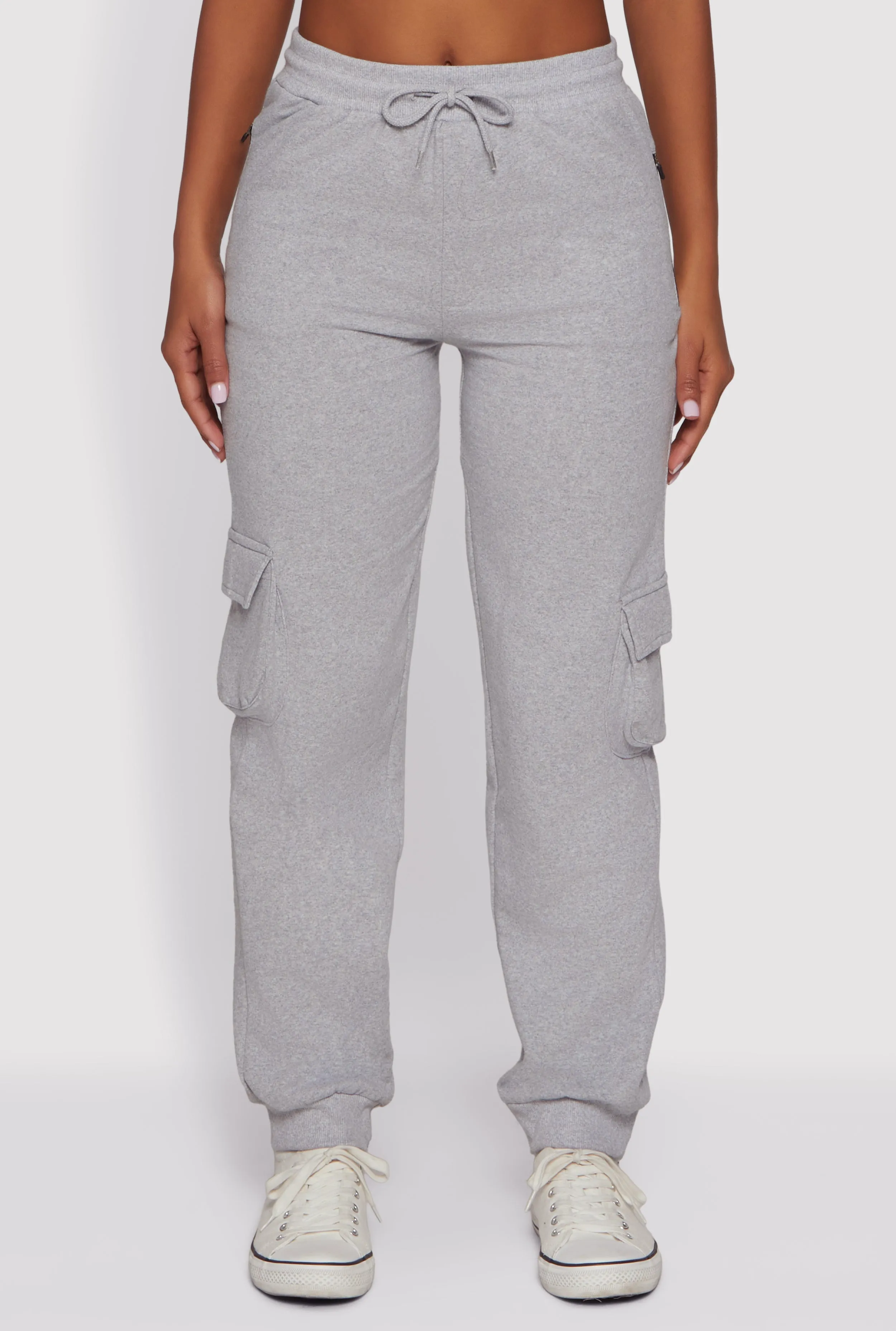 Drawstring Waist Cargo Sweatpants sold by Rainbow product image thumbnail 5