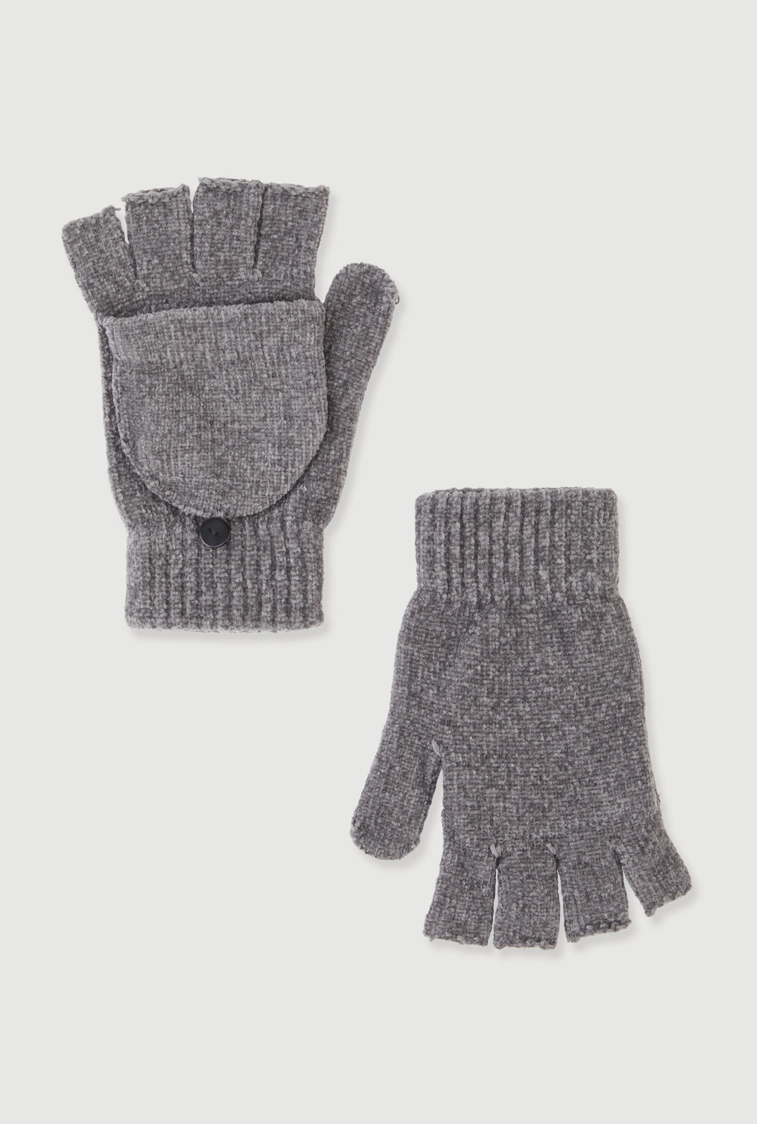 Marled Convertible Fingerless Flip Mittens sold by Rainbow