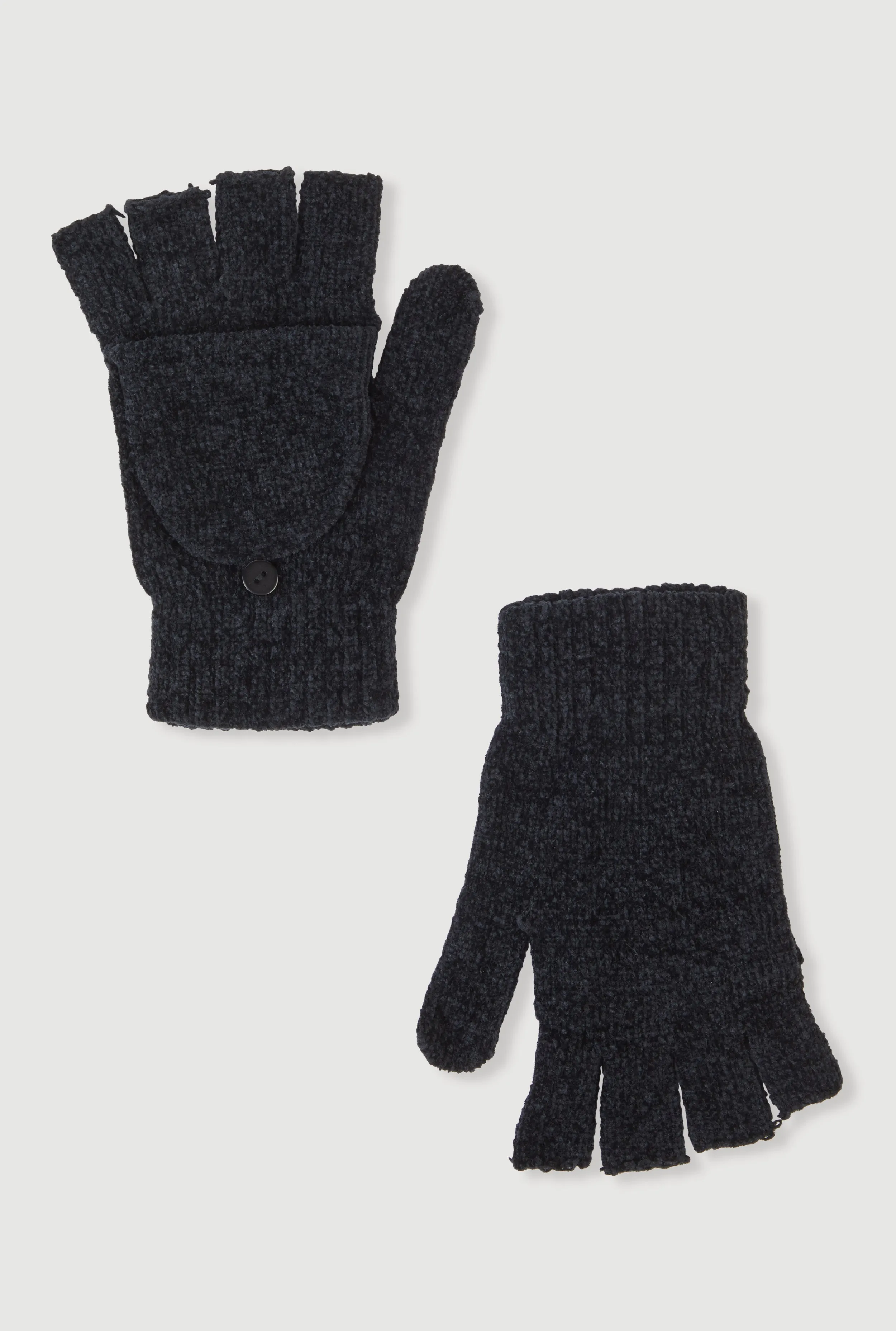 Marled Convertible Fingerless Flip Mittens sold by Rainbow