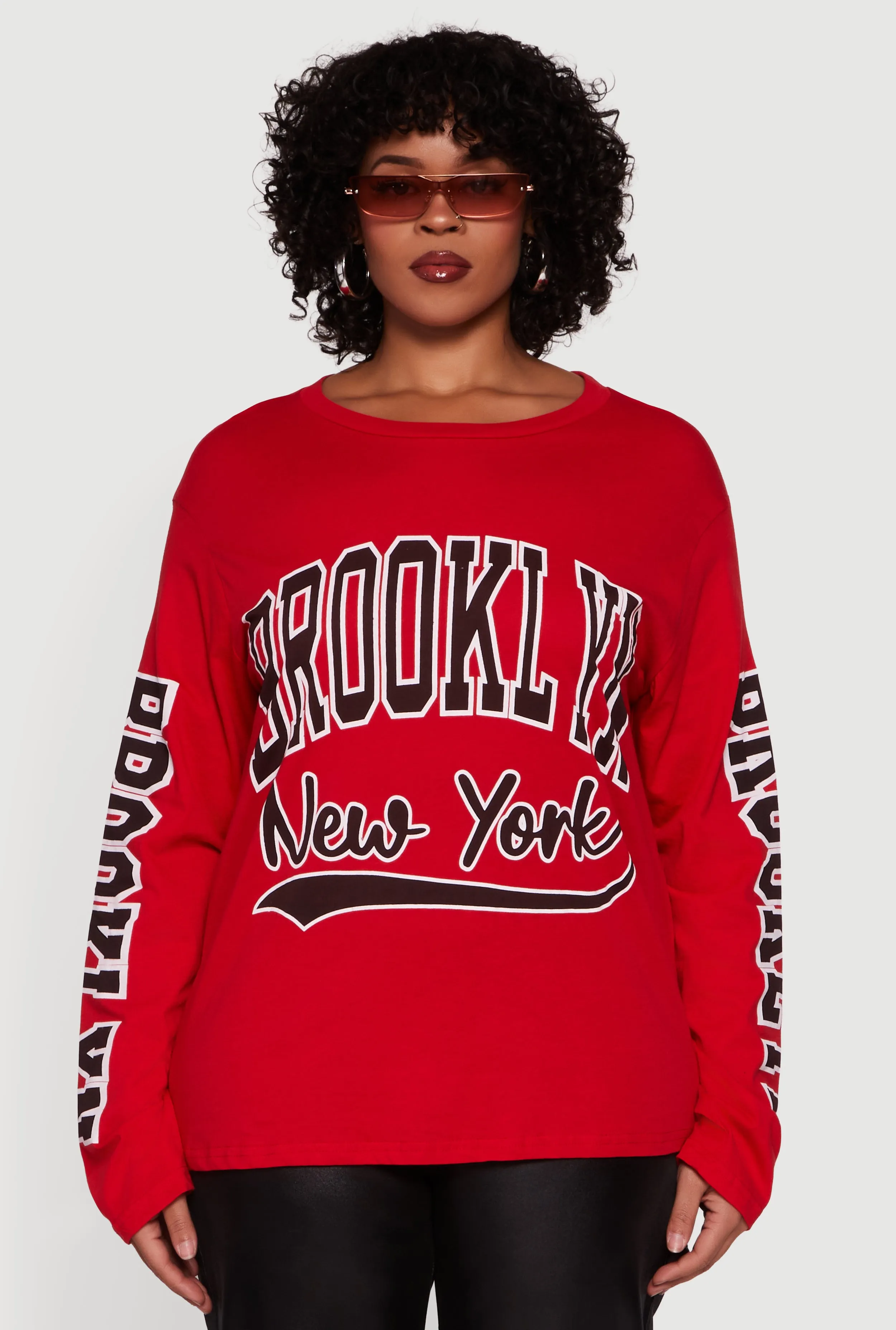 Plus Size Brooklyn New York Graphic Tee sold by Rainbow product image thumbnail 2