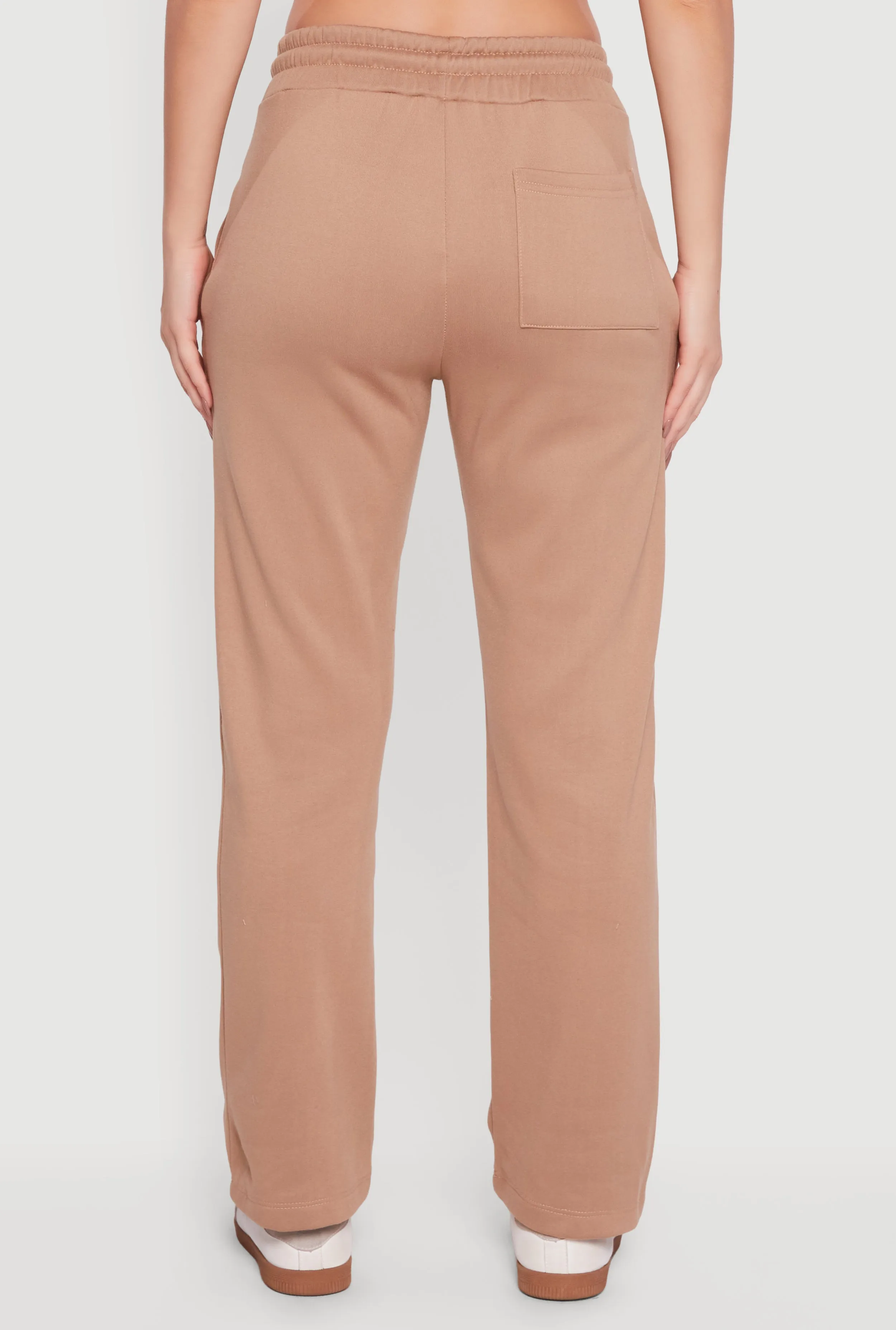 Trendy Fleece Lined Straight Leg Sweatpants sold by Rainbow product image thumbnail 5