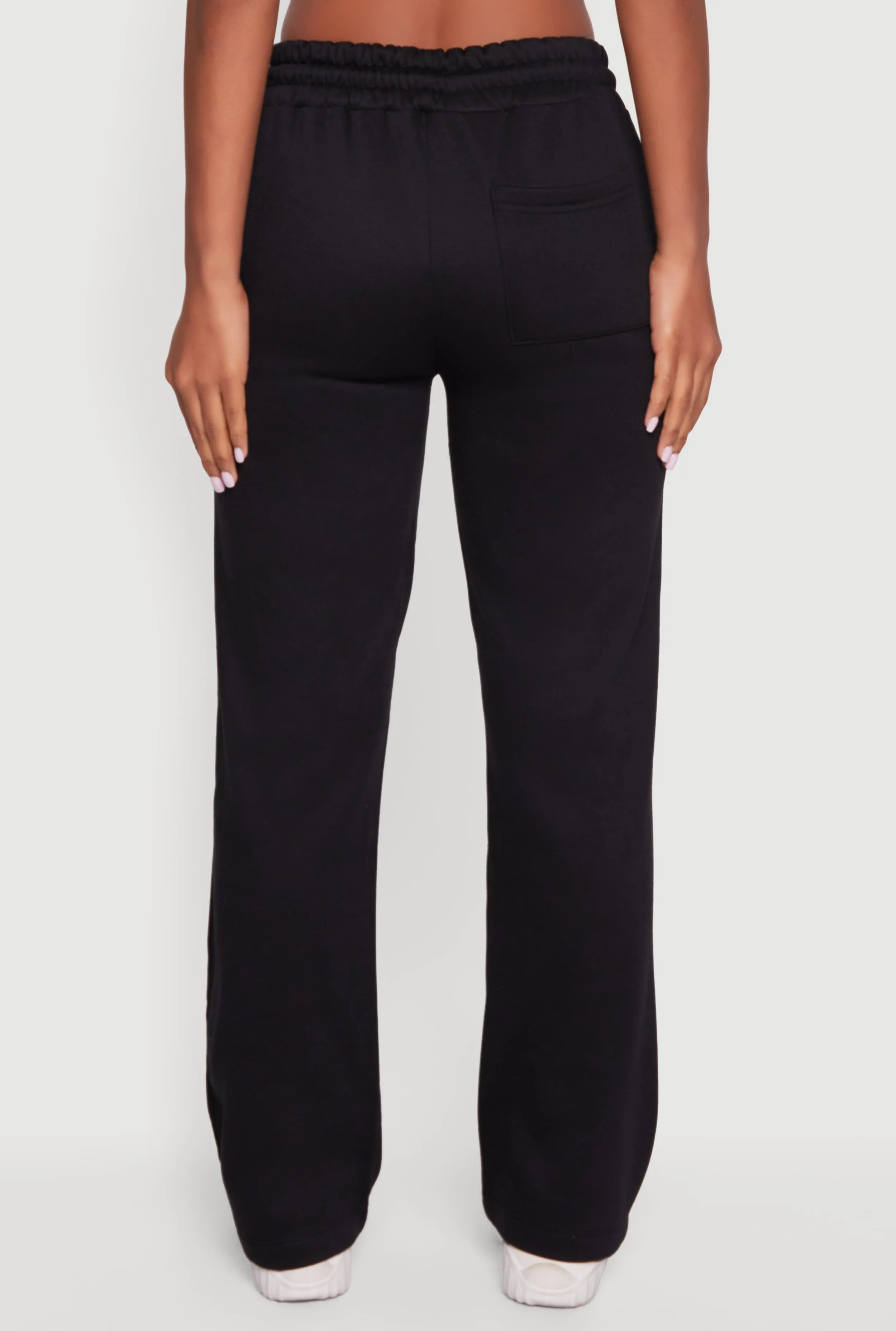 Trendy Fleece Lined Straight Leg Sweatpants sold by Rainbow product image thumbnail 5