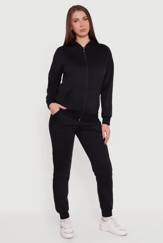 Drawstring Waist Slim Fit Joggers sold by Rainbow