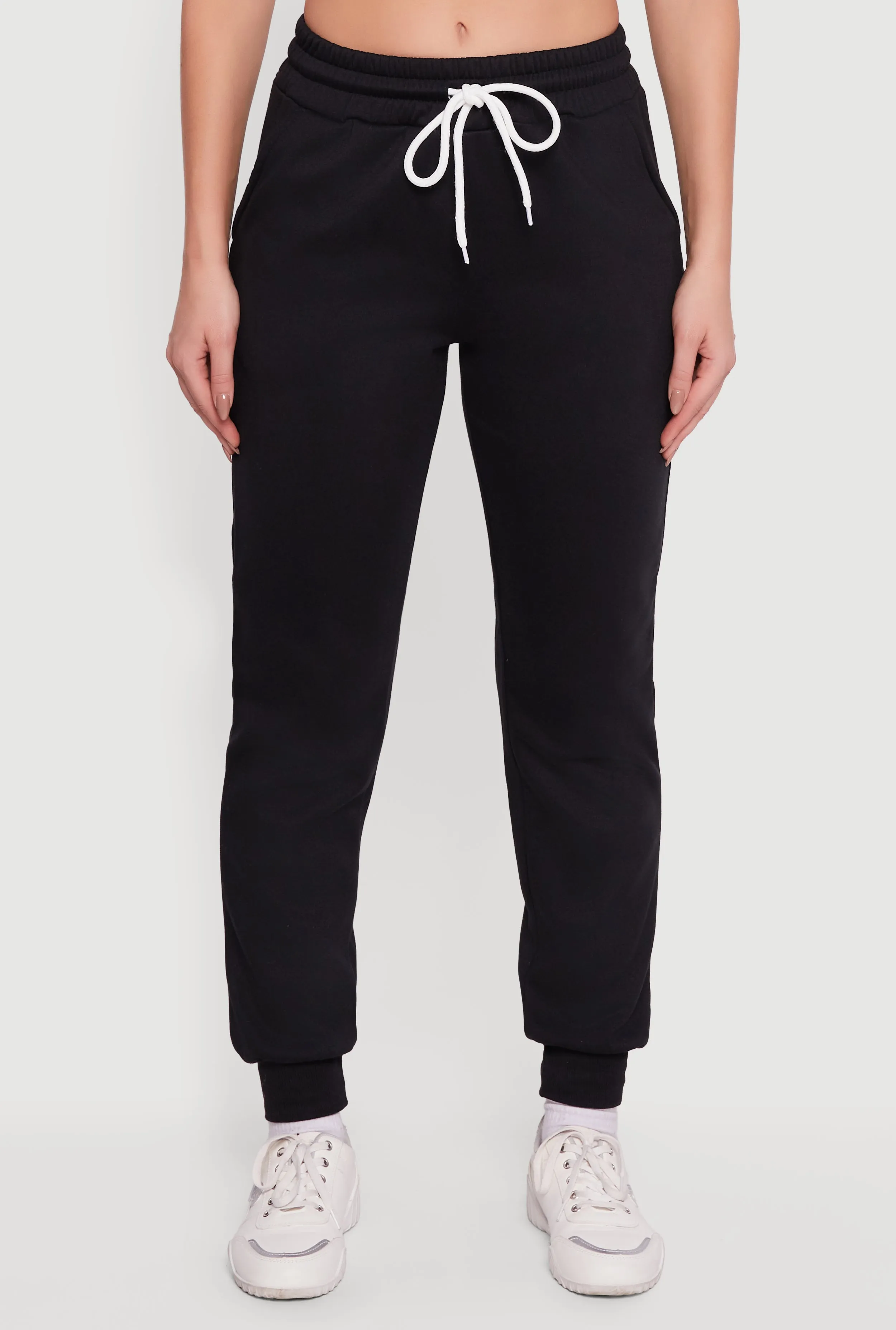 Drawstring Waist Slim Fit Joggers sold by Rainbow product image thumbnail 3