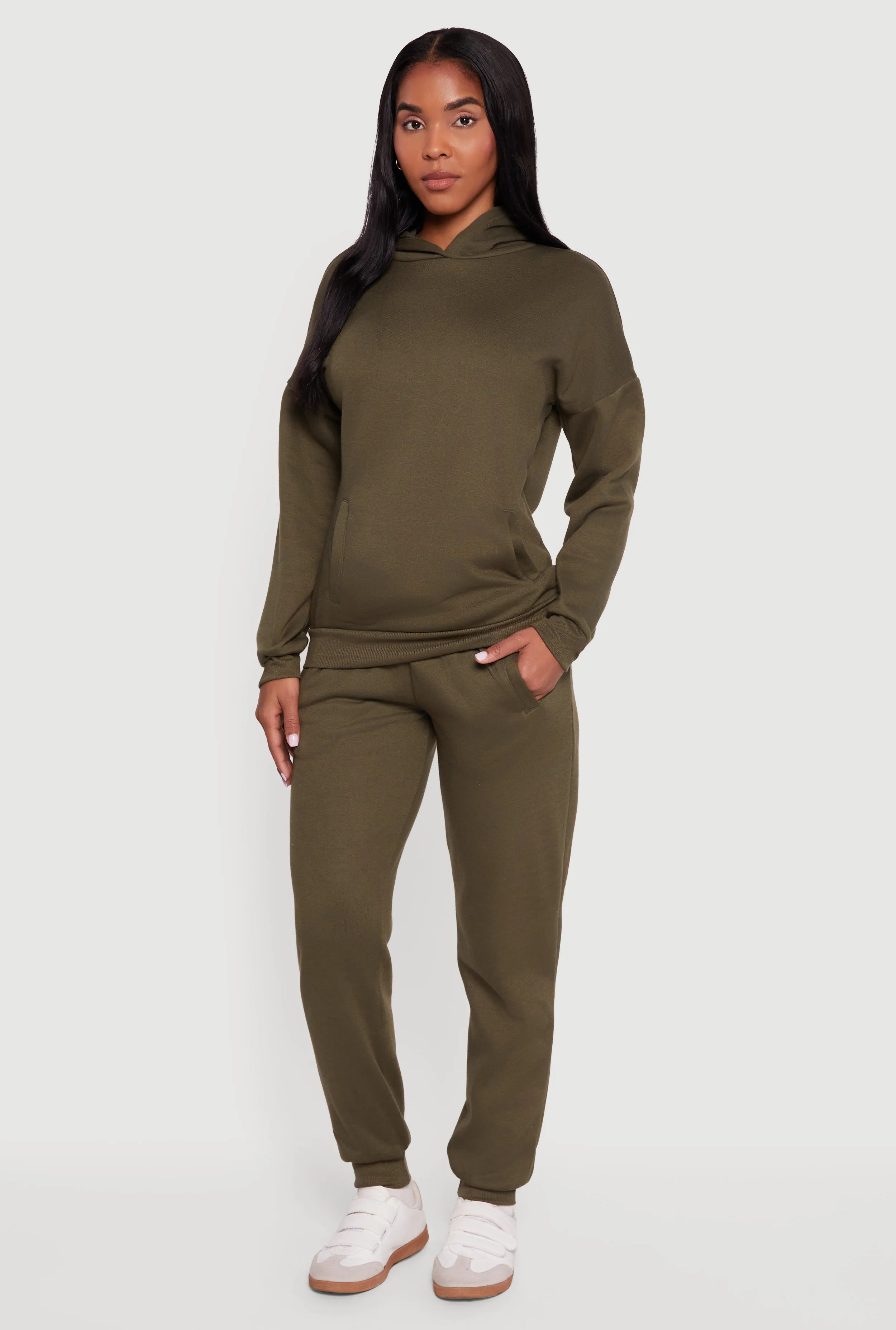 Elastic Waist Pull On Slim Fit Joggers sold by Rainbow