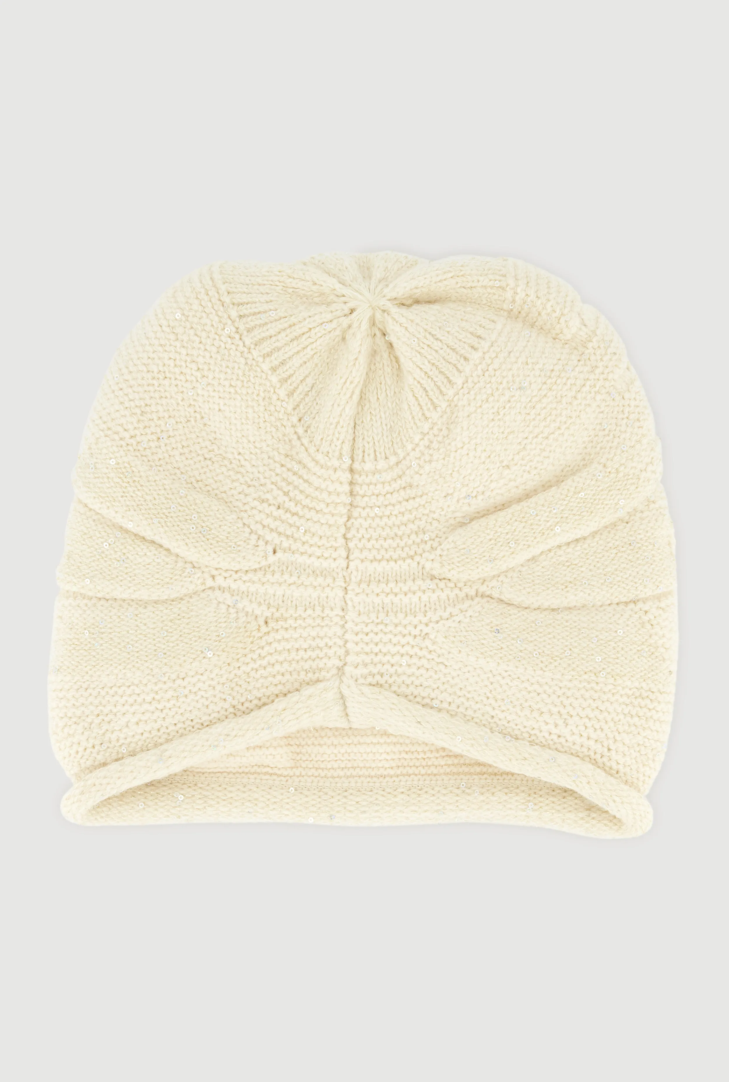 Sequin Detail Lurex Slouch Beanie sold by Rainbow product image thumbnail 5