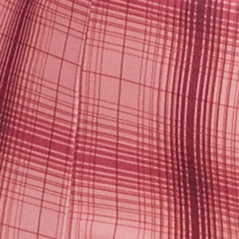 Plus Size Plaid Slit Front Pull On Slim Leg Pants sold by Rainbow product image thumbnail 4