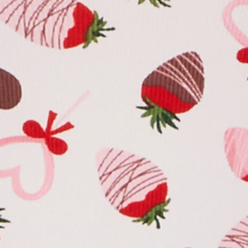 Chocolate Strawberry Print Pajama Cami and Pants sold by Rainbow product image thumbnail 4