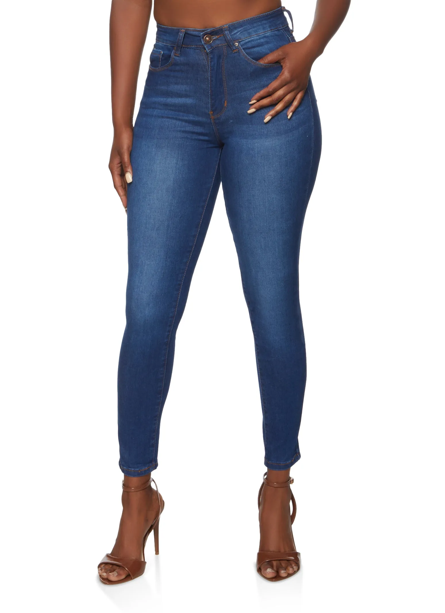 Juliet High Waisted Skinny Jeans sold by Rainbow product image thumbnail 4