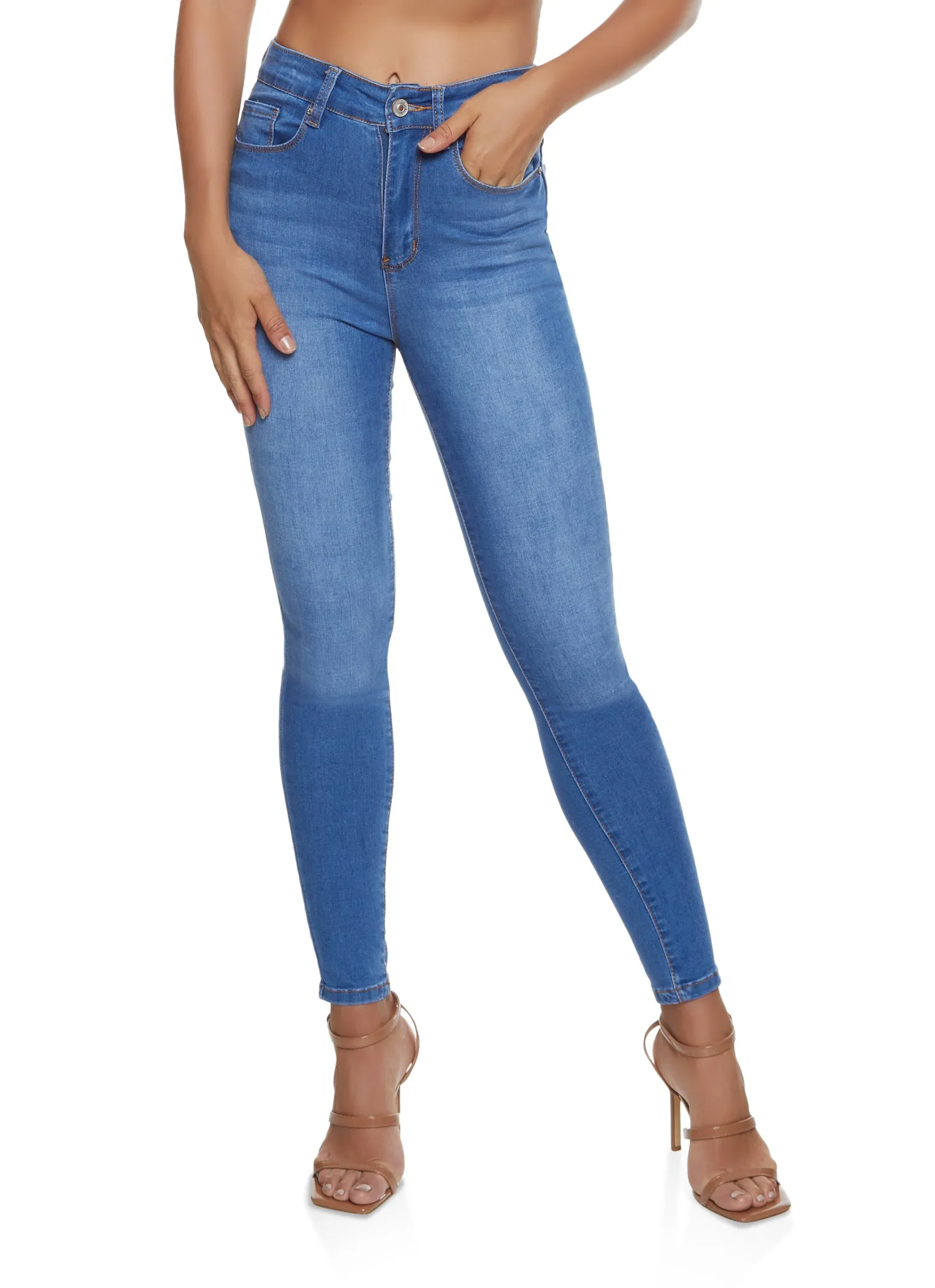 Juliet High Waisted Skinny Jeans sold by Rainbow product image thumbnail 5